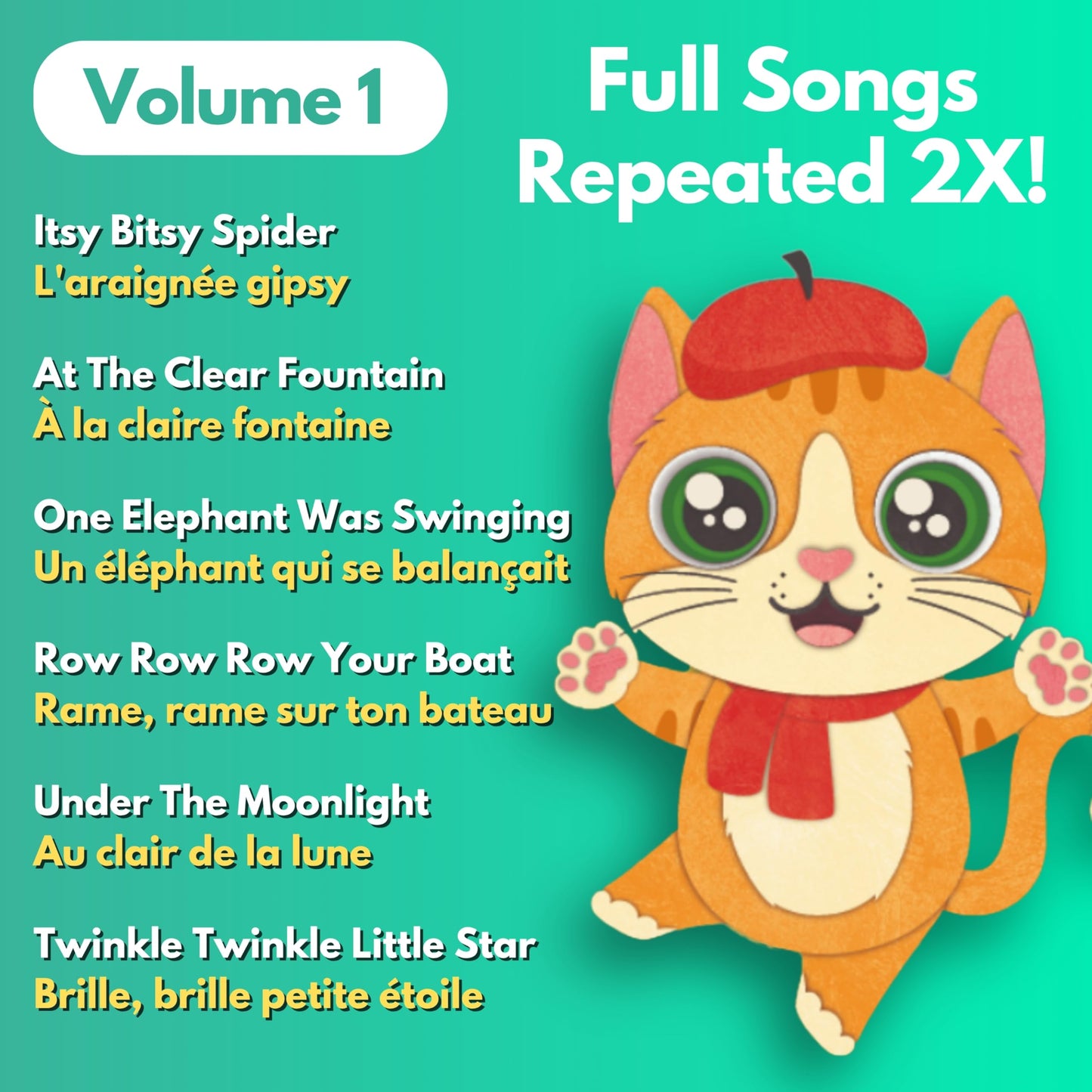 Lulu Learns French Vol. 1: Interactive Musical Baby Book – Bilingual French Learning Toy for Toddlers, Kids & Babies, Educational French Sound Book for Early Language Development