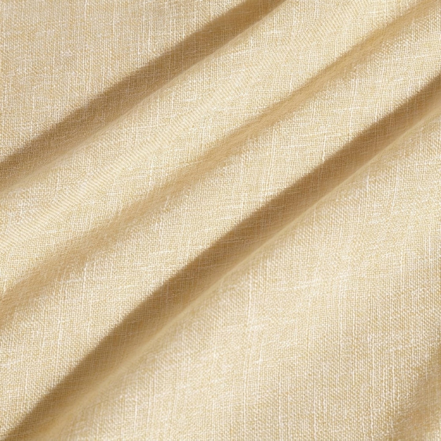 Laura Ashley Harper Luxuriously Smooth Fabric Tablecloth for Formal or Casual Dining, Holiday, Banquet, Wedding or Party, 60" x 102", Yellow