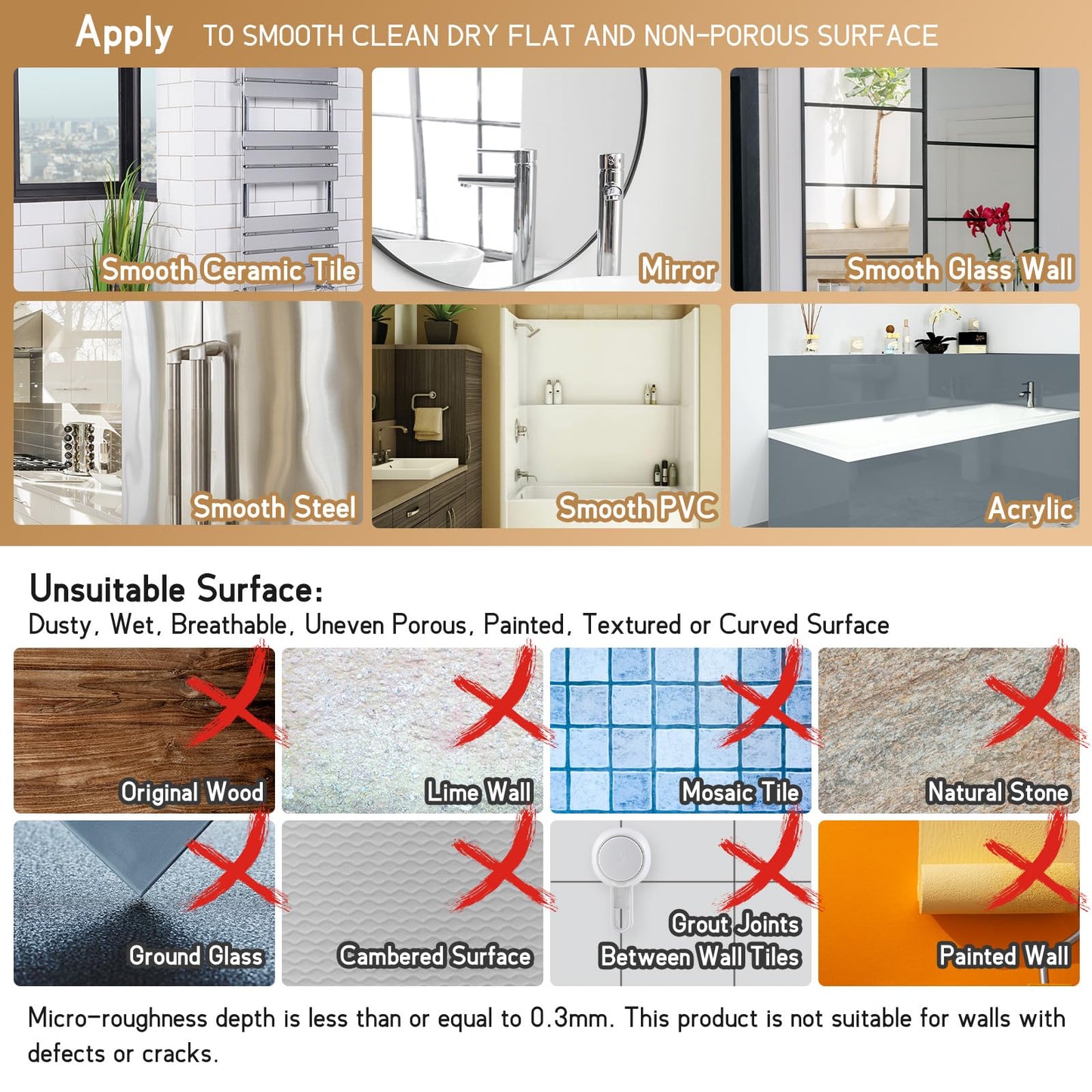 LEVERLOC Shower Caddy Suction Cup 2 Pack, Shower Shelf for Inside, Large Capacity Bathroom Organizers and Storage, Rustproof & Waterproof Metal Bath Basket, No-Drilling, Heavy Duty, Silver