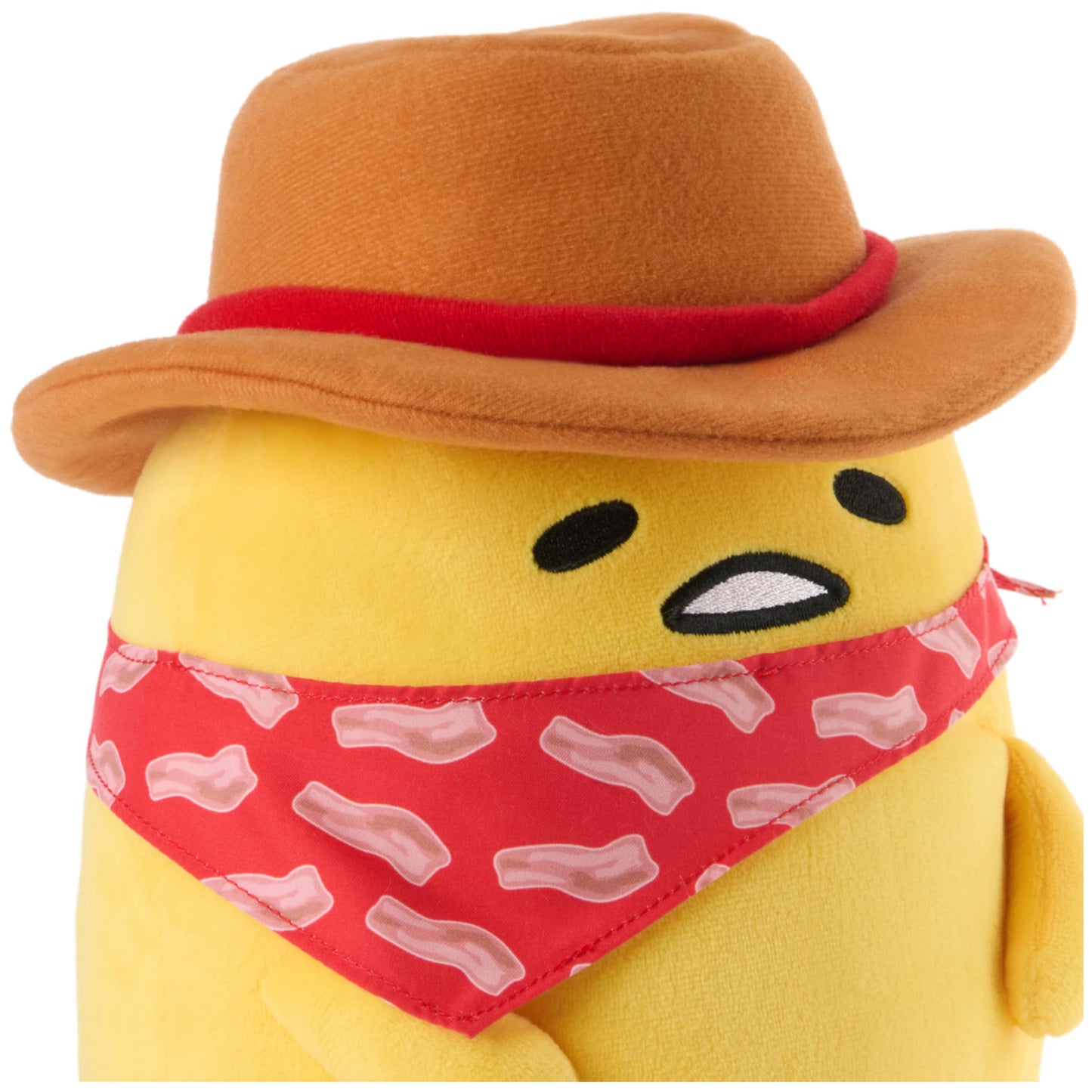 GUND Sanrio Gudetama The Lazy Egg Stuffed Animal, Gudetama Cowboy, Plush Toy for Ages 1 and Up, 9”