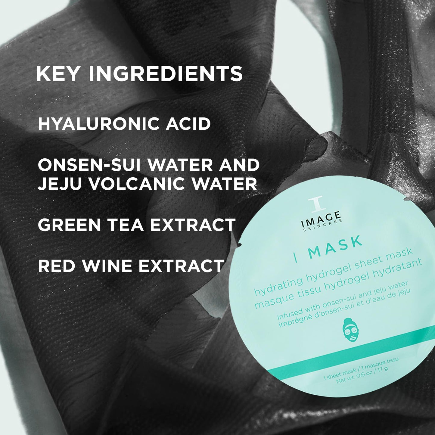Image Skincare I Mask Hydrating Hydrogel Sheet Mask 5 Sheet / 5 Masque Tissu 85 g / 3 oz