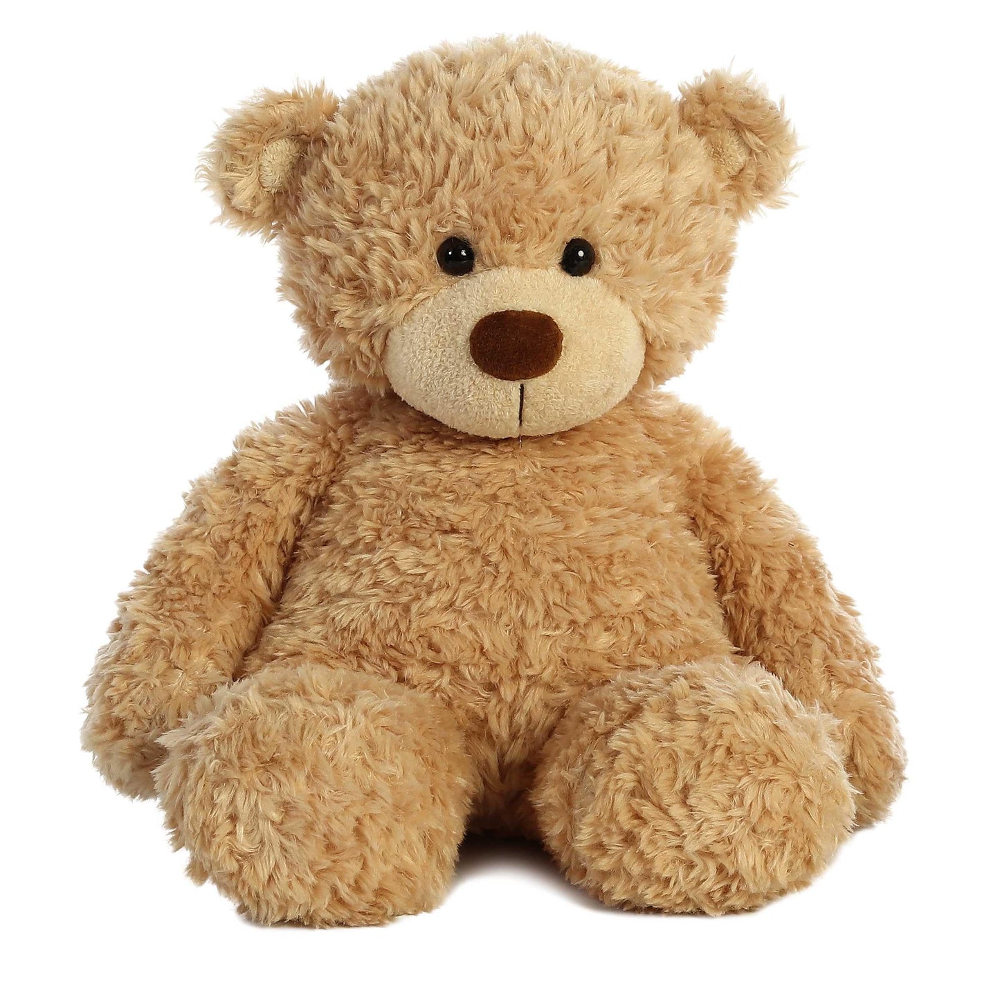 Aurora Bonnie Bear Tan Plush Teddy Bear 13"