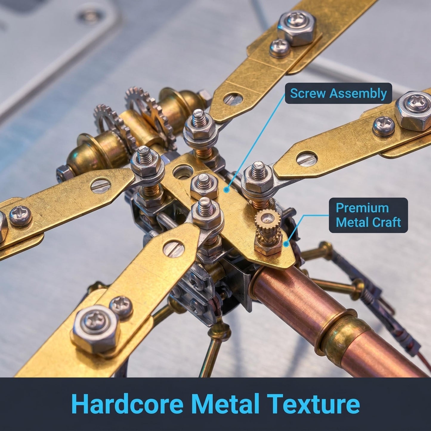 Steampunk Metal Insect Bug Mechanical Steampunk Sculpture Steampunk Mechanical Insect Clockwork 3D Steampunk Metal Puzzle Kits for Adults (Mechanical Dragonfly C)