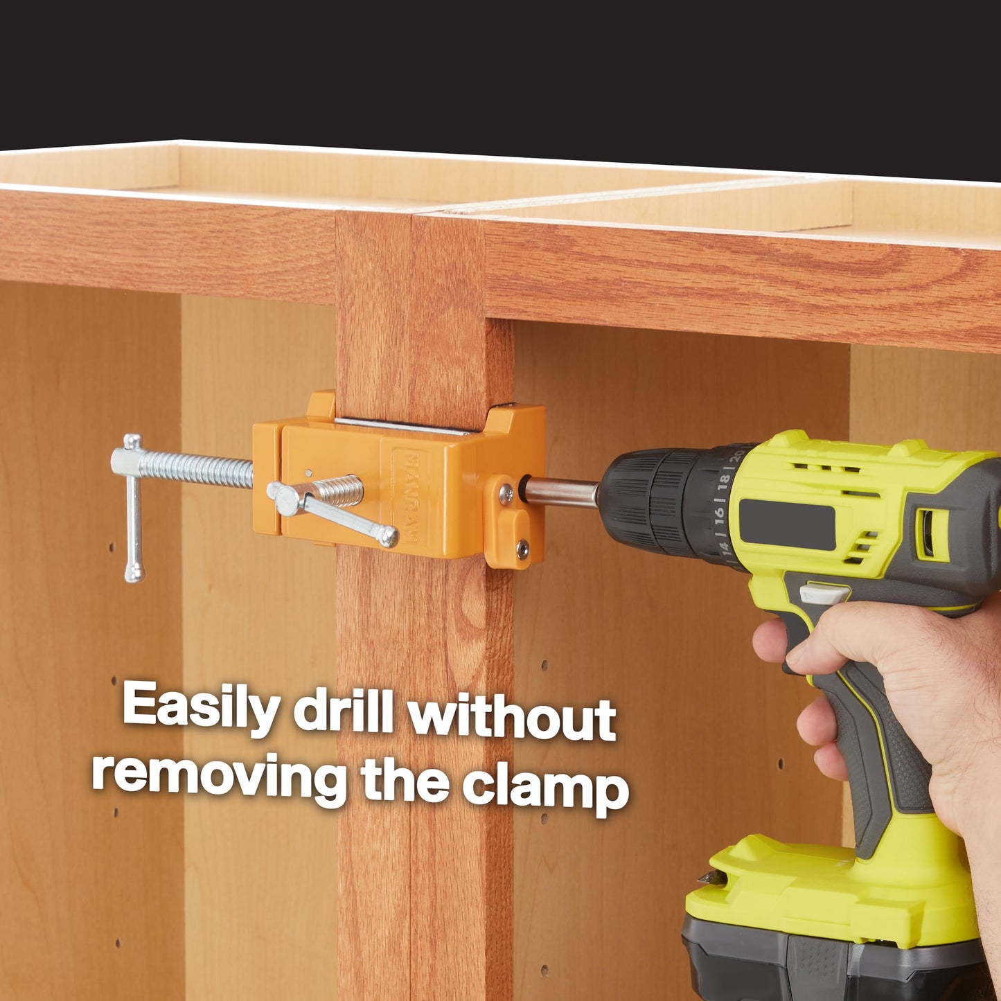 Cabinet Clamps with Protective Case, Cabinets Installation Clamps, Face Frame Clamp 4 Pack