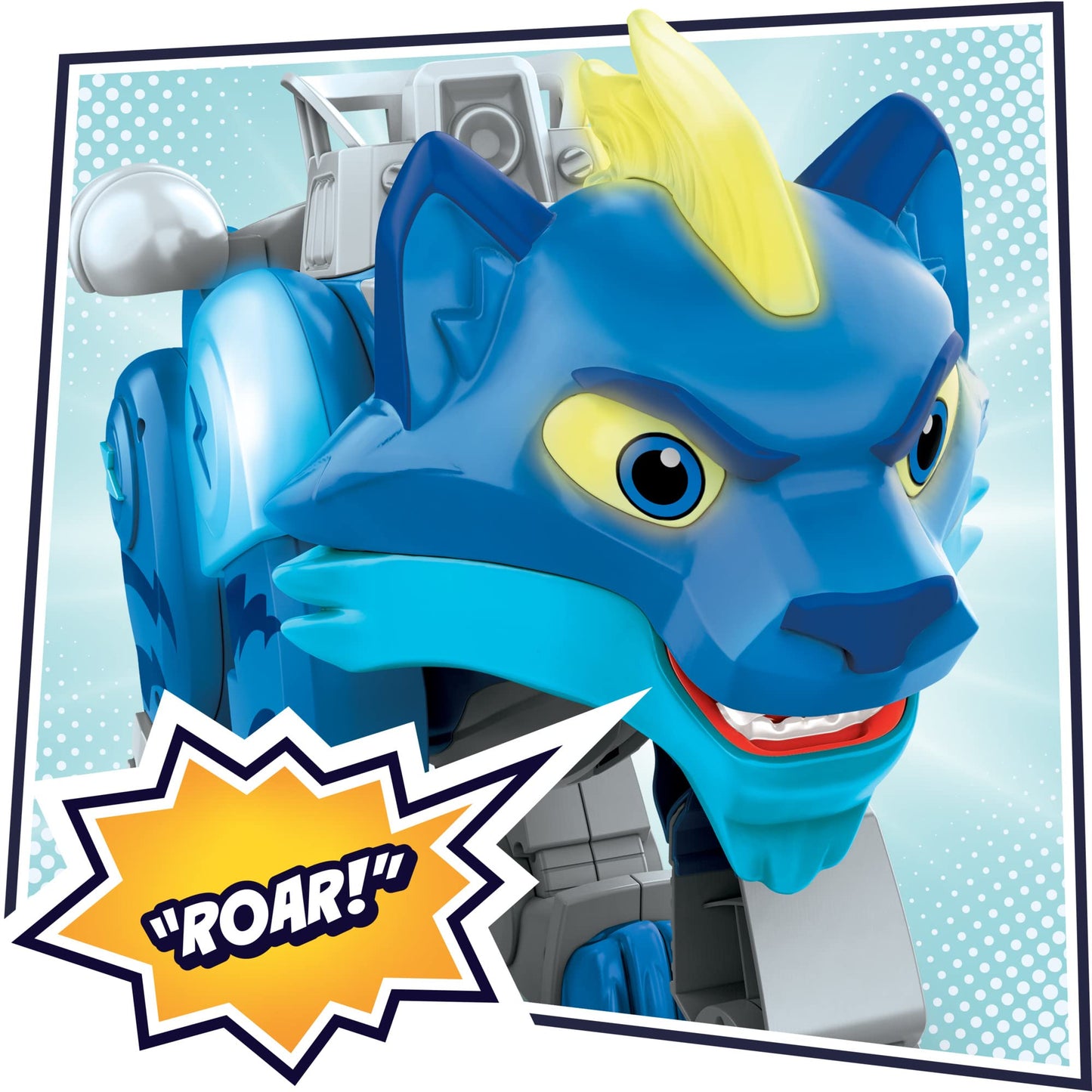PJ Masks Animal Power Charge and Roar Power Cat, Interactive Toys with 20+ Lights and Sounds, Preschool Toys, Superhero Toys for 3 Year Old Boys and Girls and Up (English)