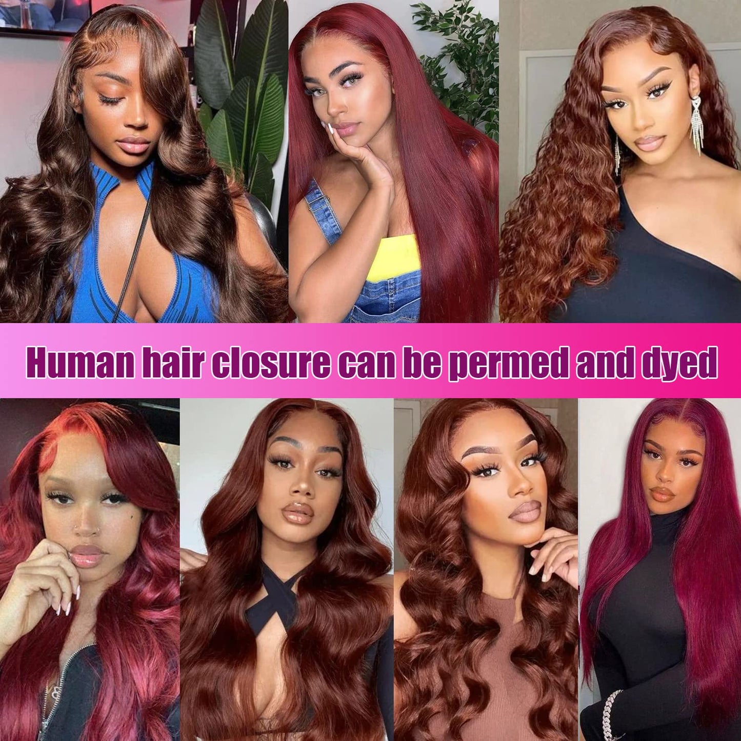 Liangya Hair 5x5 Lace Closure Hd Transparent Body Wave Frontal Closure 12A Virgin Remy Human Hair Closure Real Hd Transparent Lace Closure Pre Plucked With Baby Hair Natural Black Color(16inch)
