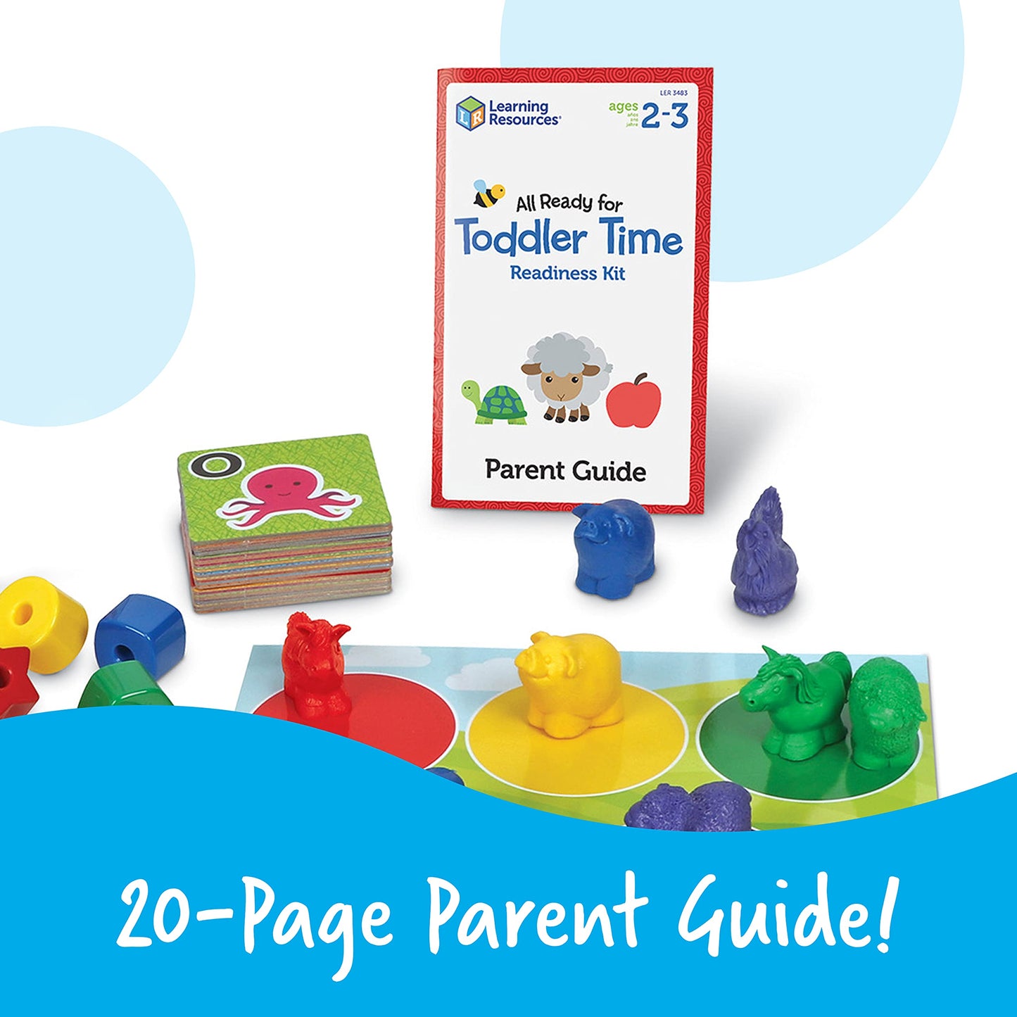 Learning Resources LER3483 All Ready for Toddler Time Activity Set