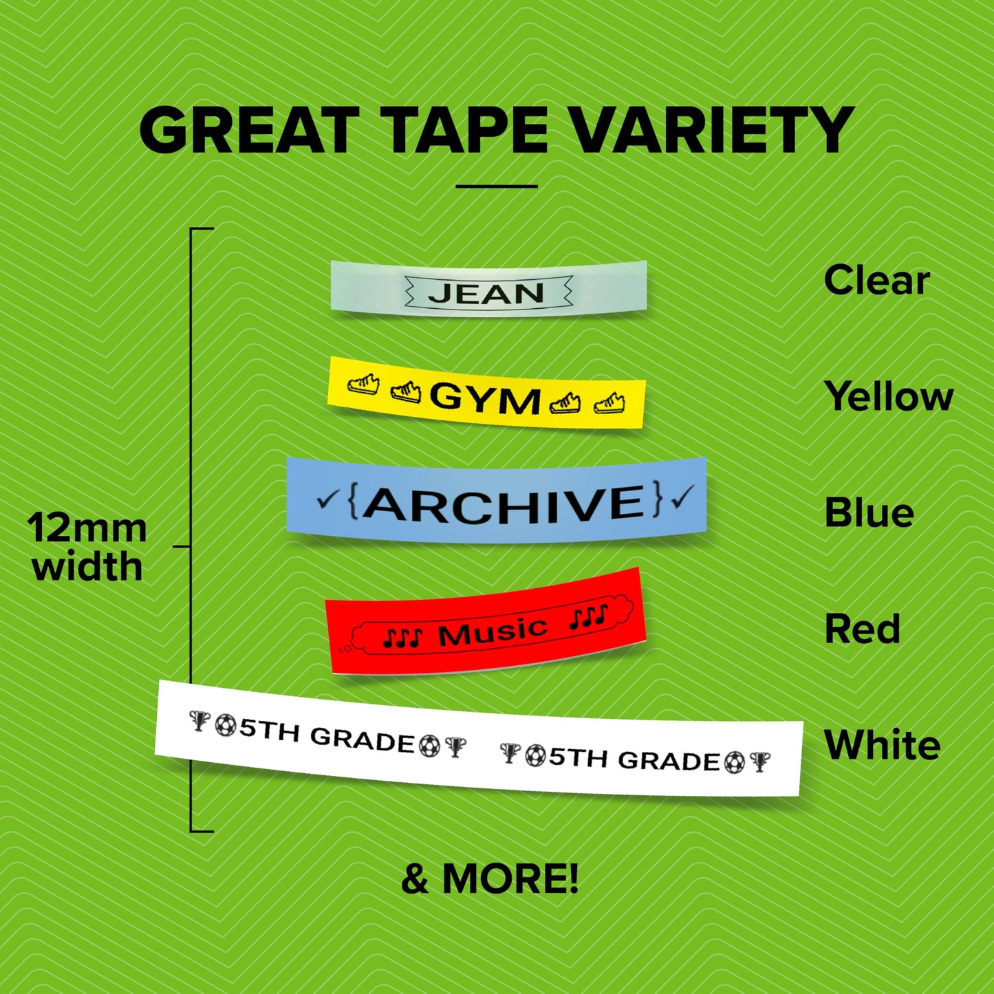 DYMO Label Maker Machine with 3 Tapes - 100H LetraTag Handheld, Includes 3 LT Label Tapes, Perfect for Home & Office Organization