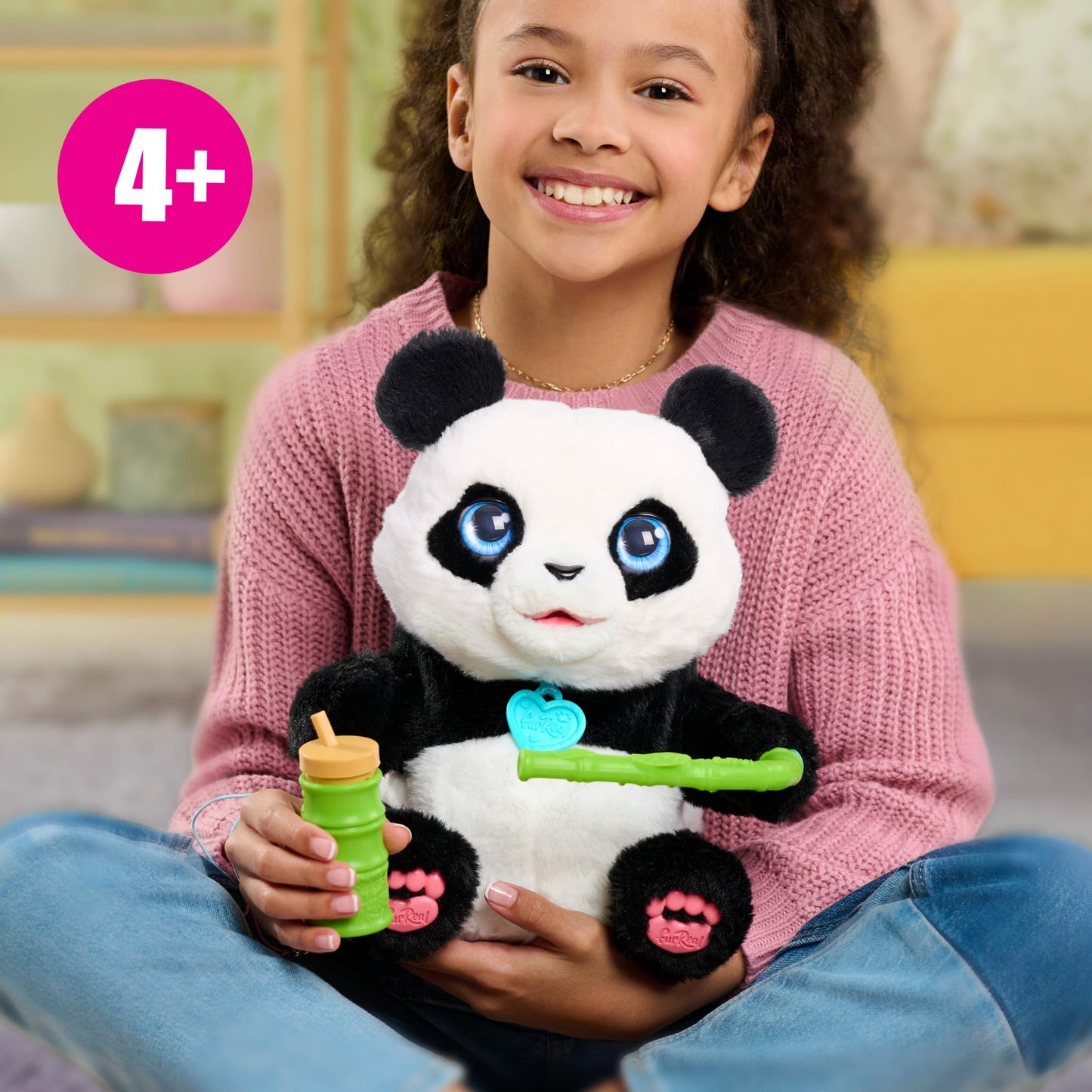 furReal Coco the Tumbling Panda, 10.5 Inch Interactive Panda Toy, for Boys and Girls, Ages 4 and Up