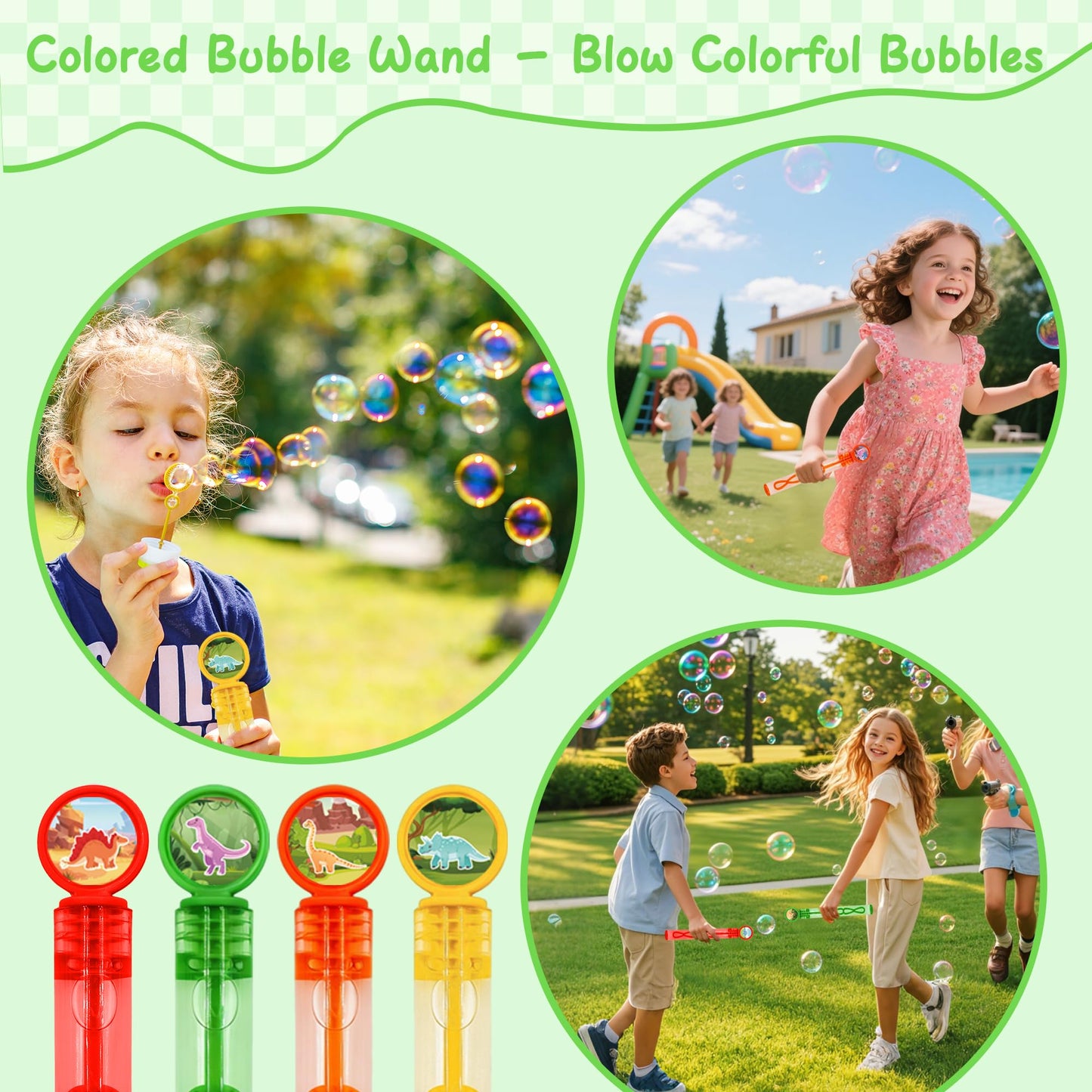 HandTool Dinosaur Party Favors for Kids,Dino Party Favors with 24PCS Wooden Dinosaur Crafts to Paint,Paint Sets,Bubble Wands,Magnets,DIY Cards and OPP Bags,Birthday Supplies for Kids Classroom Rewards