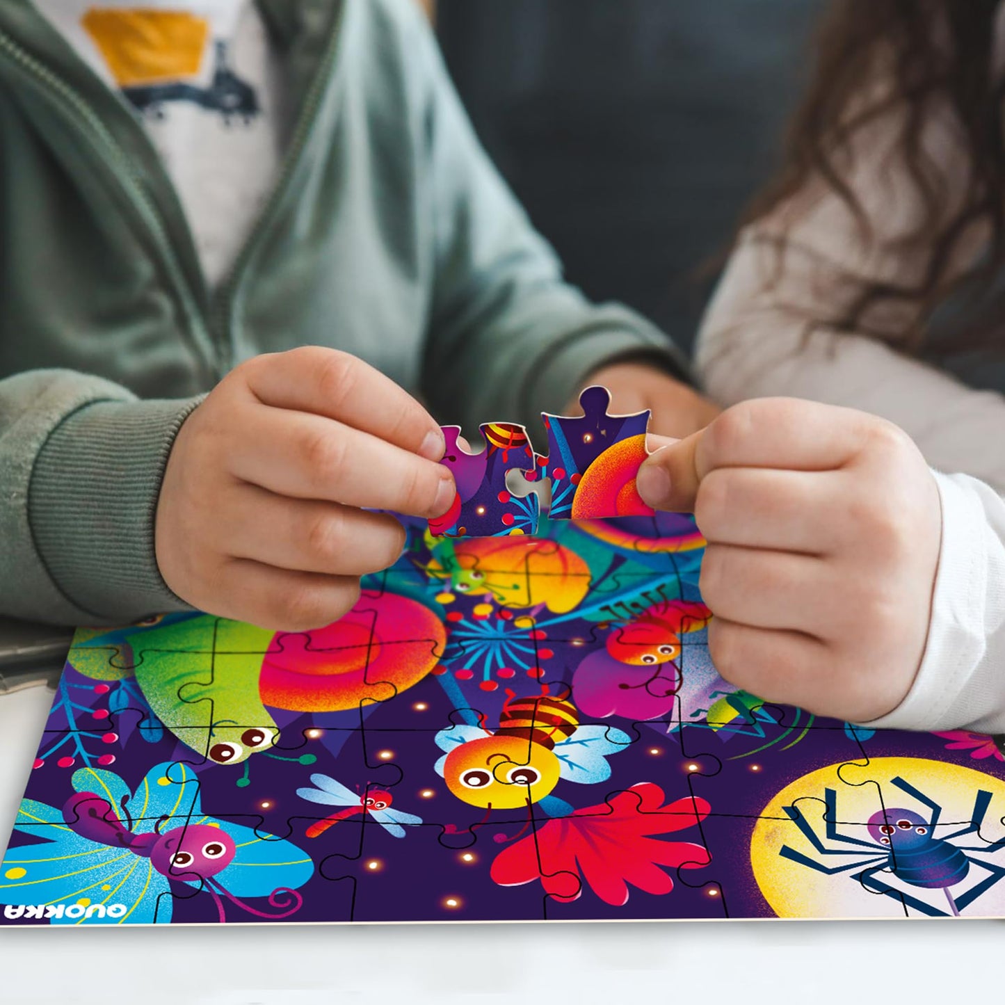 QUOKKA Puzzles for Toddlers 3-5 - 4x30 Pieces Puzzles for Kids Ages 2-4 - Pets Learning Jigsaw Puzzle - Boy and Girl Educational Toys