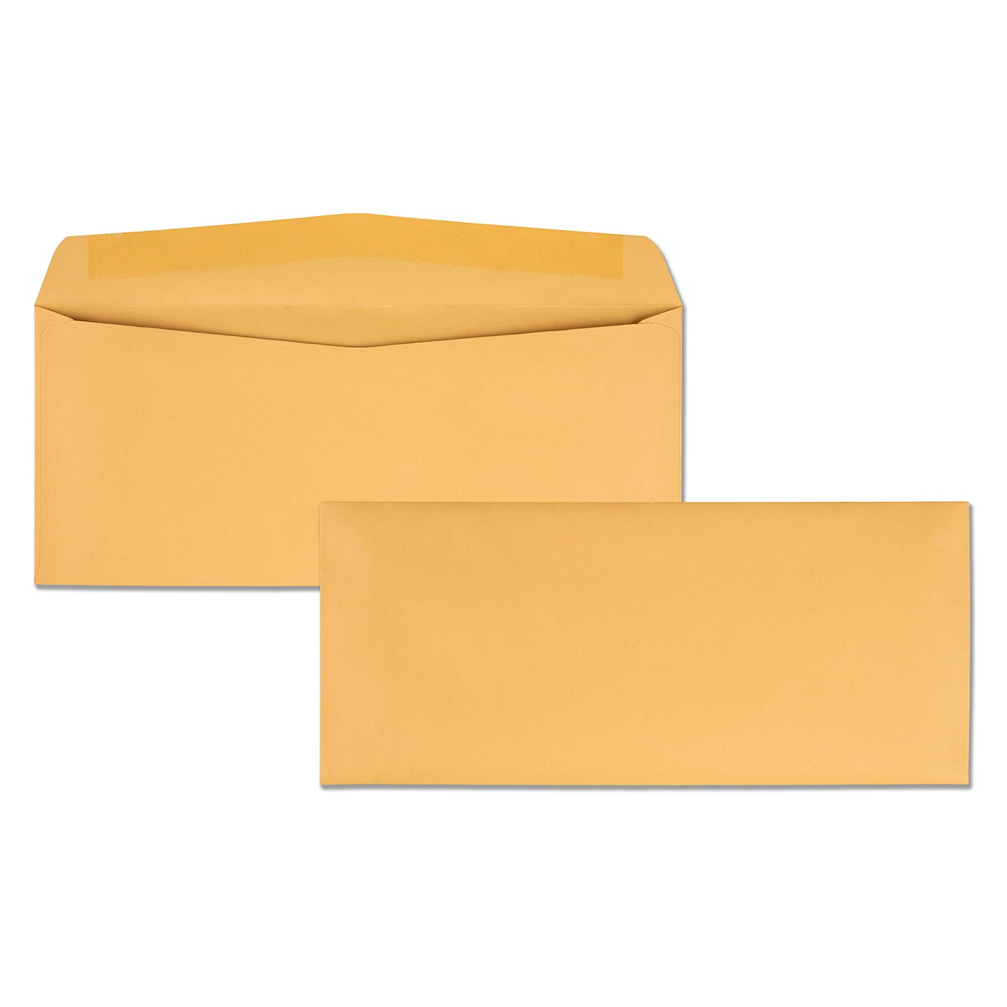 Quality Park, #11 Kraft Envelopes, Gummed, Brown Kraft, 4.5x10.375, 500 per box (11362)