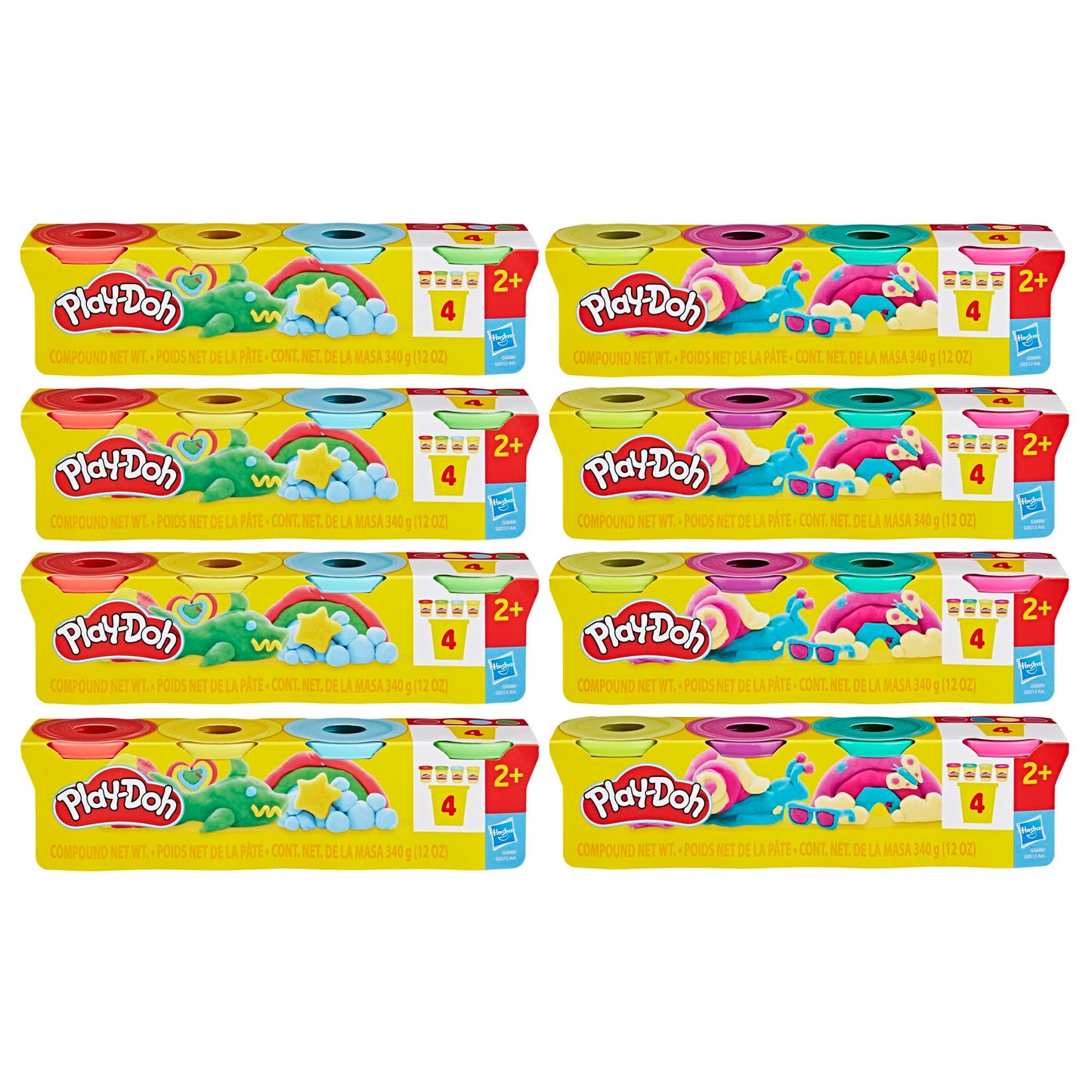 Play-Doh PD Classic 4 Pack Bulk