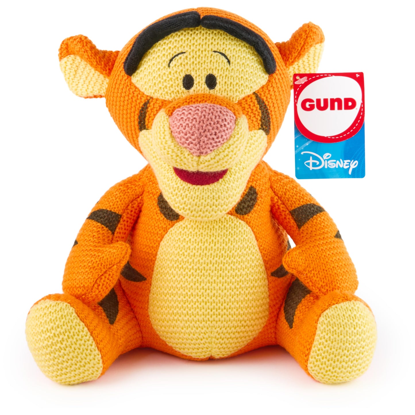 GUND Disney Official Tigger Knit Plush, Winnie The Pooh, Stuffed Animal for Ages 1 and Up, Orange, 10”
