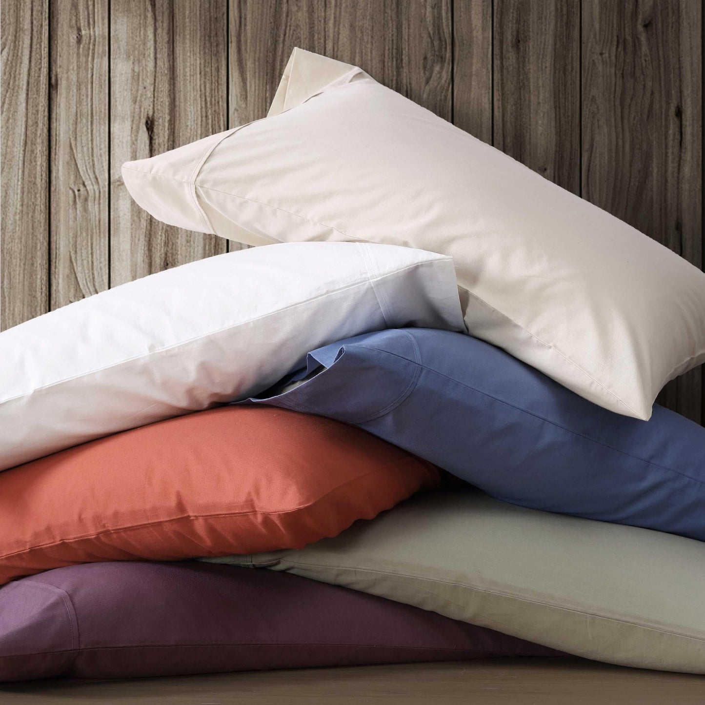 Eddie Bauer - King Sheet Set, Washed Percale Bedding Set with Deep Pockets, Super Soft, 100% Luxury Cotton with Smooth Percale Weave (Off-White)