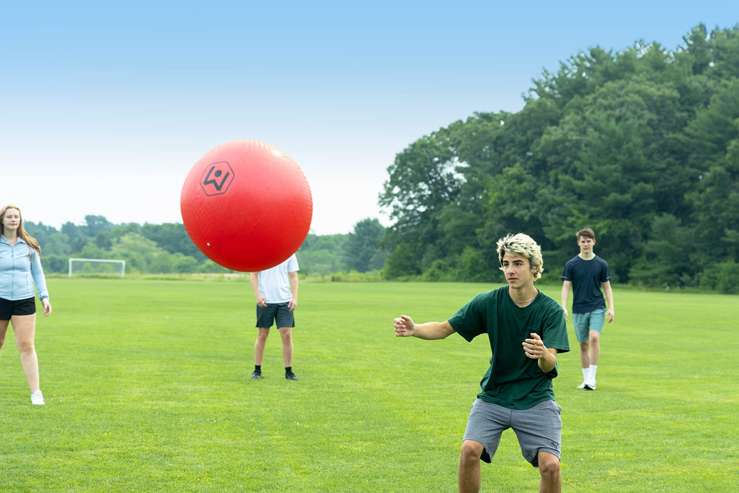 Wicked Big Sports Supersized Kickball Outdoor Sport Tailgate Backyard Beach Game Fun for All