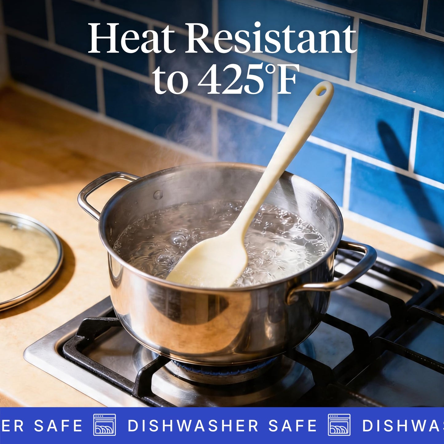 GIR: Get It Right 10-Piece Silicone Essentials Kitchen utensils set - Ladle, Spatula, Flip, Spoon & Spoonula - Non toxic cooking utensils for Nonstick Cookware, Cooking and Baking - Cream