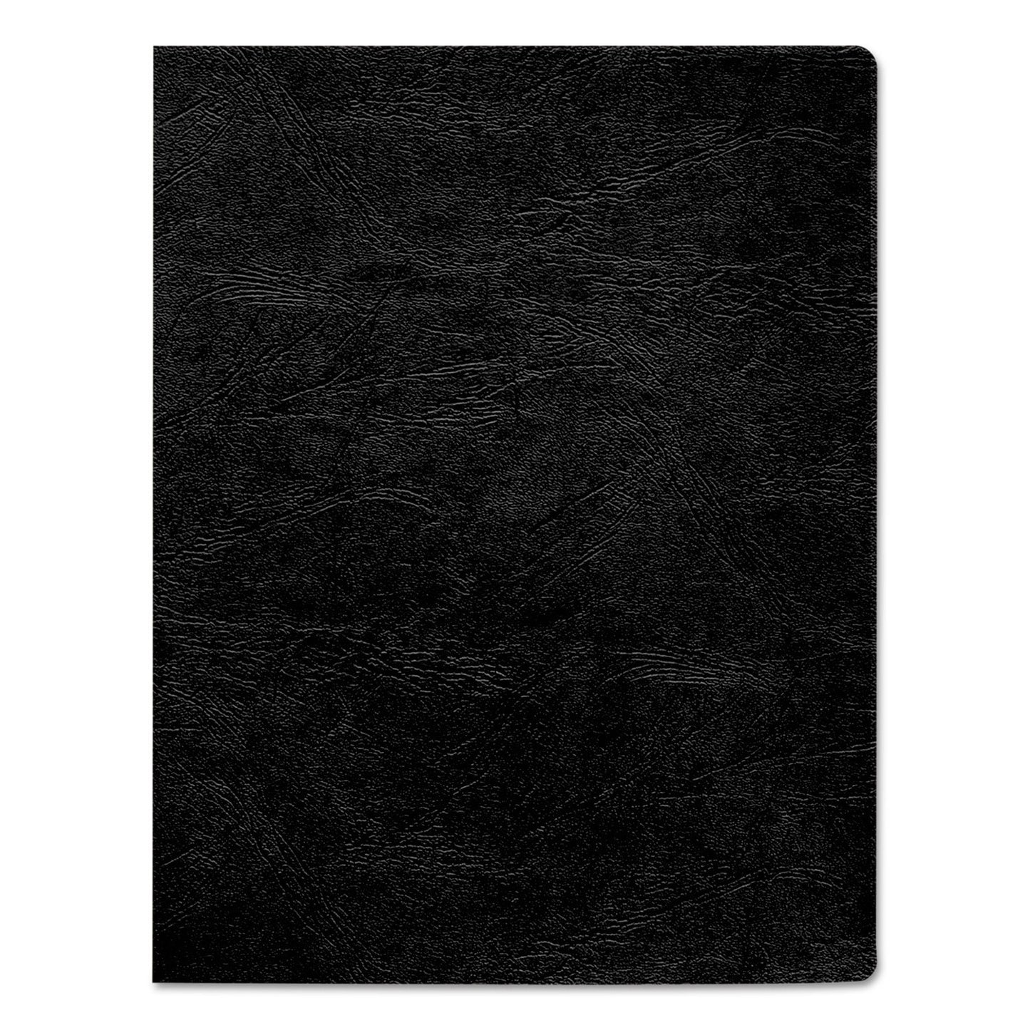 Fellowes Classic Grain Presentation Covers, Oversize, Black, 200 Pack (52138)