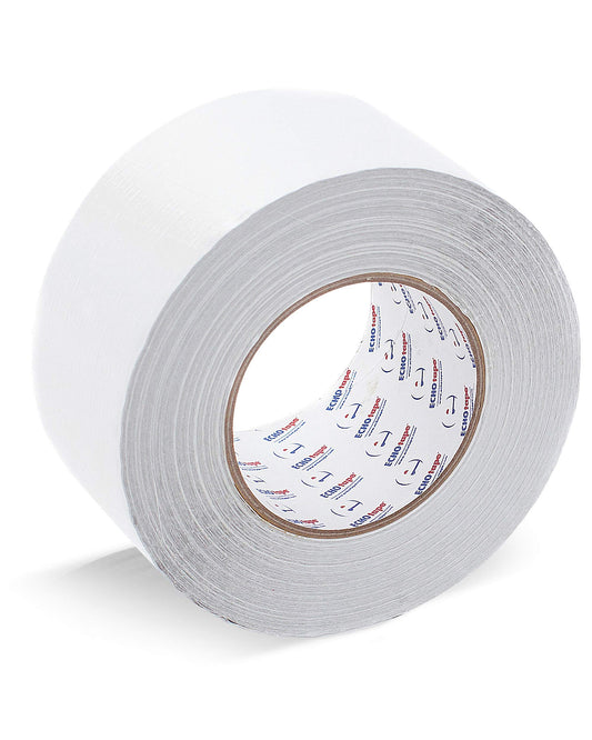 ECHOtape FS-G7739 | All Weather Lamtec EHP VR-R Plus Facing Tape | Metal Building Insulation Tape | White Seam and Repair Tape | Cold Weather Acrylic Adhesive | Contractor Tape | 2.83 in x 50 yds