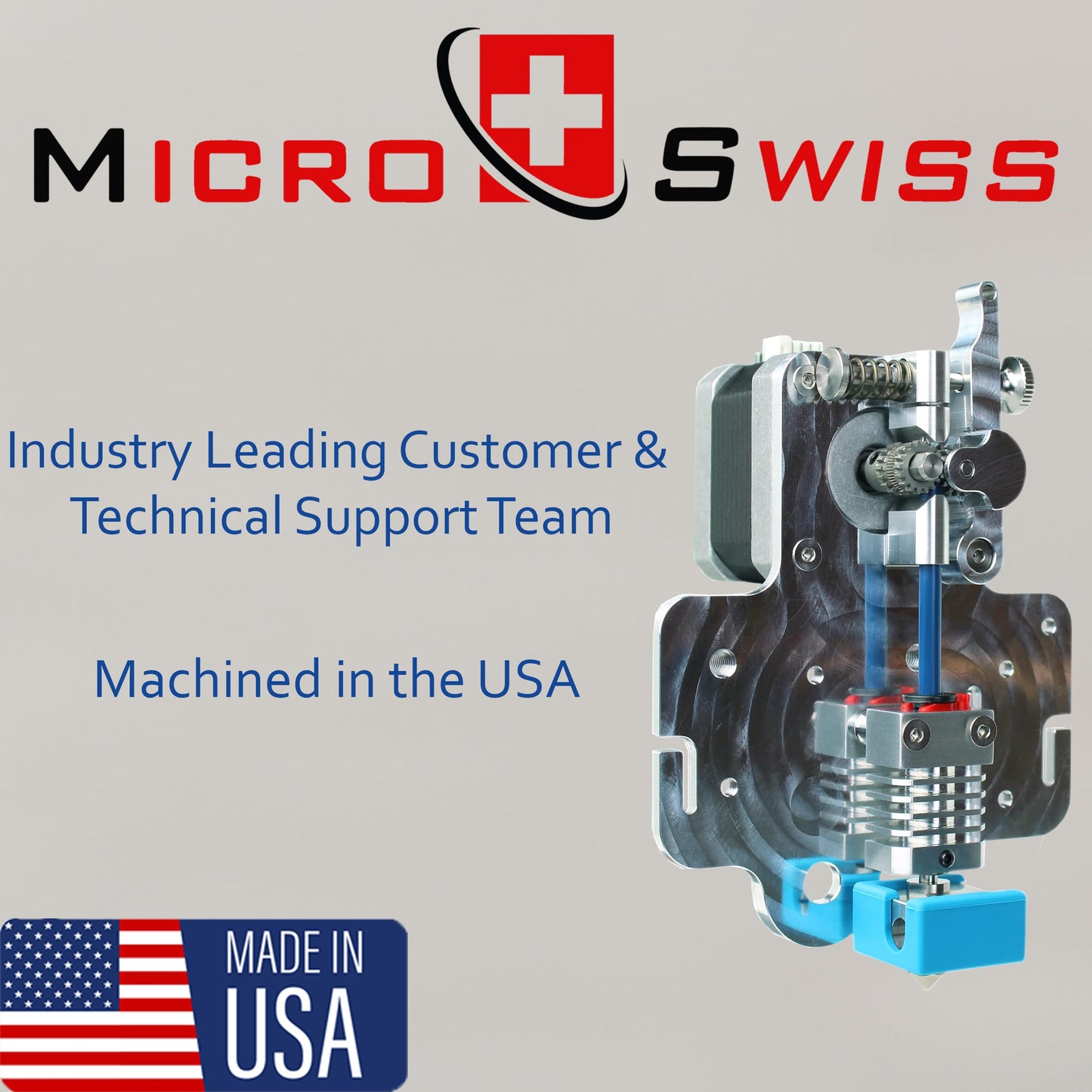 Micro Swiss Direct Drive Upgrade Kit for Creality Ender 5 / Ender 5 Pro / Ender 5 Plus - Made in USA
