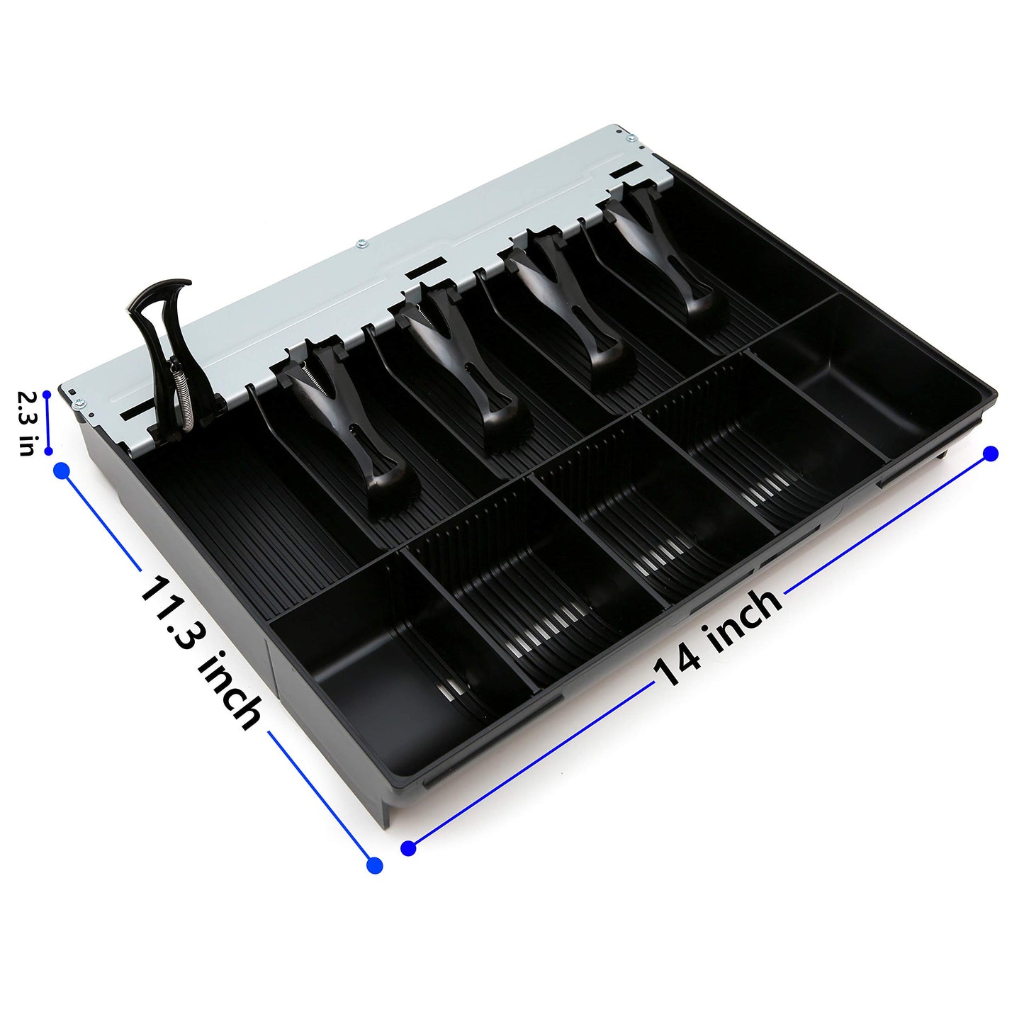 SAM4S Cash Drawer Insert Money Tray 57, 5 Bills and 5 Coins, Compatible with Sam4s ER-5200, ER-5240, ER-5215, ER-380, ER-350, ER-520, ER-530, ER-650, ER-900 Series, SPS-300 Series
