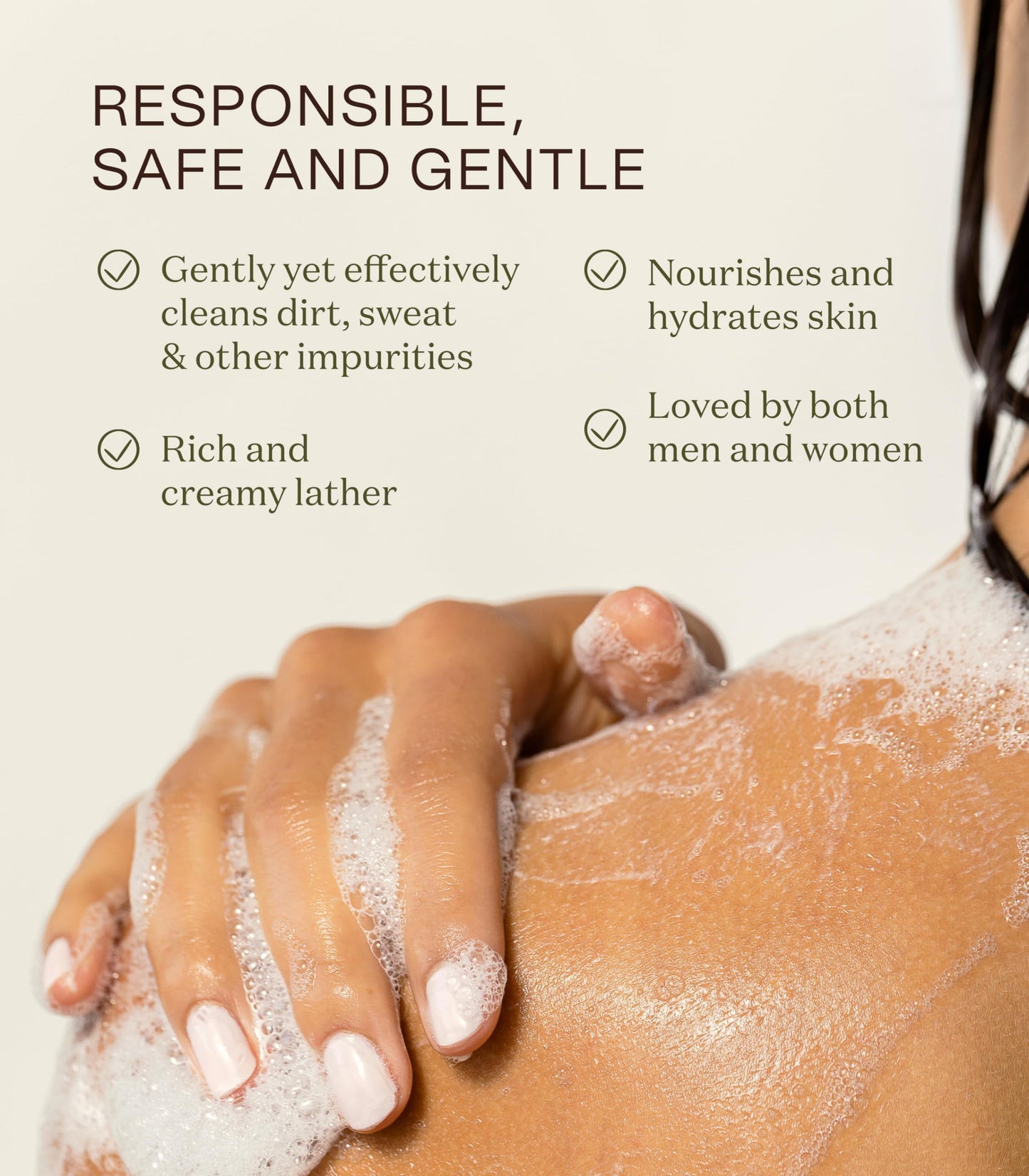 Ingreendients Natural Body Wash With Organic Ingredients - Moisturizing For Dry and Sensitive Skin, Vegan, Cruelty Free, Sulfate Free, Betaine Free (2 x 16 FL. Oz)