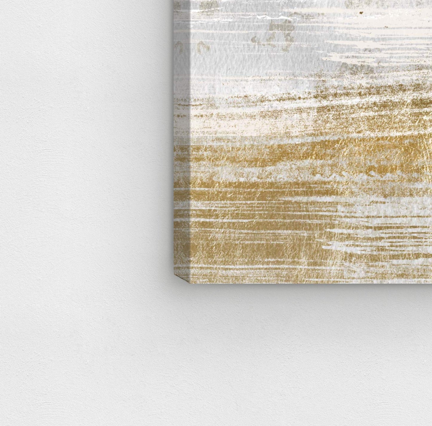 The Oliver Gal Artist Co. Abstract Wall Art Canvas Prints 'Blush Romance Gold' Home Décor, 20 in x 20