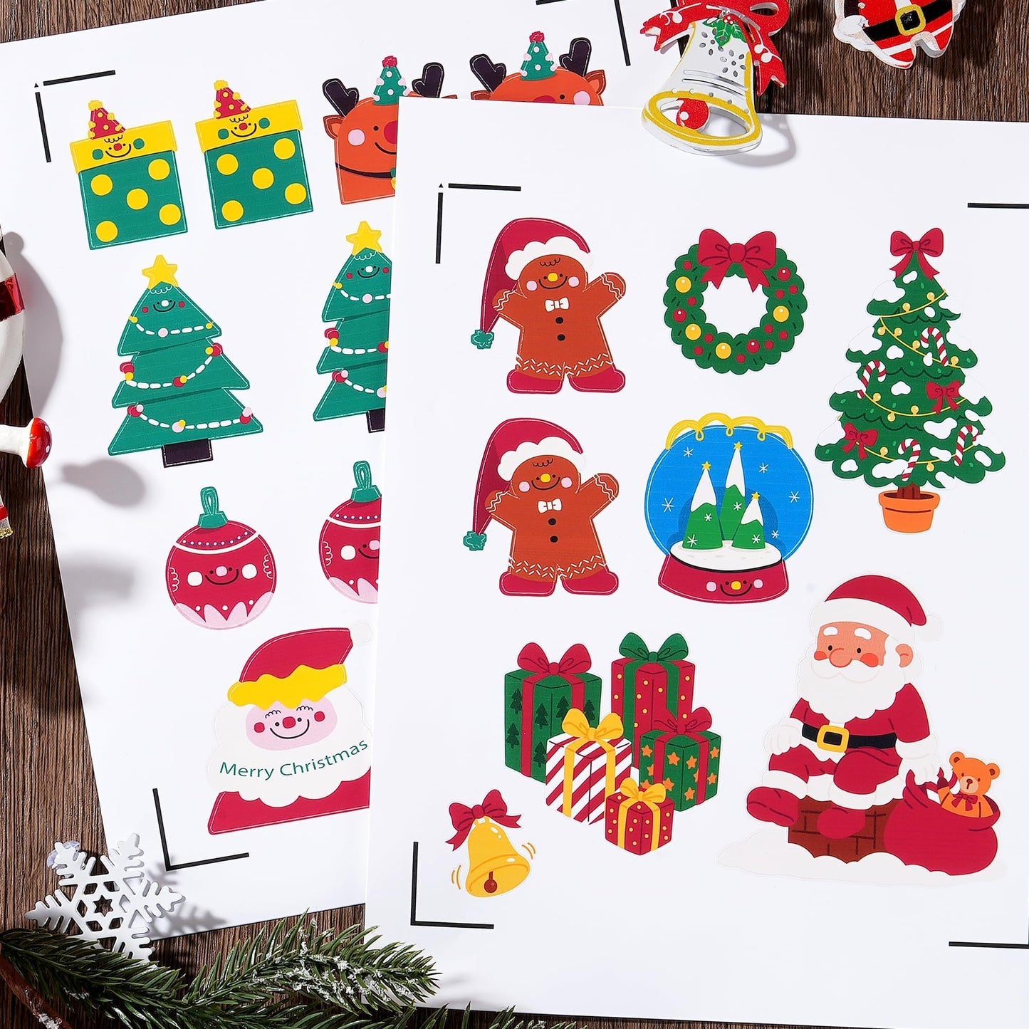 QYH Premium Matte Vinyl Sticker Paper, 120 Sheets Printable Waterproof Sticker Paper for Inkjet & Laser Printer, 8.5x11" White Bulk Stickers, Compatible with Cricut - Ideal for Small Business, Etsy