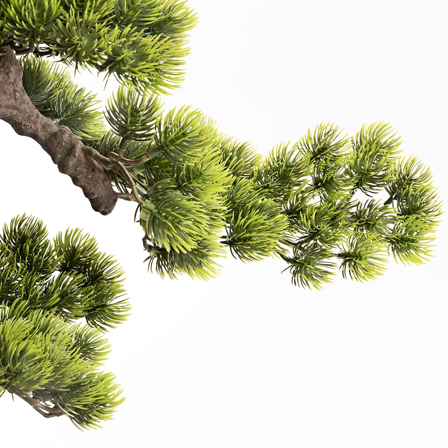 Artificial Bonsai Plant, Large Faux Juniper Plants 20 inch, Faux Potted Pine Plants Indoor Decor for Office Desk Home Table, Greenery Desktop Bonsai Tree for Room Decorations, Tall 20"