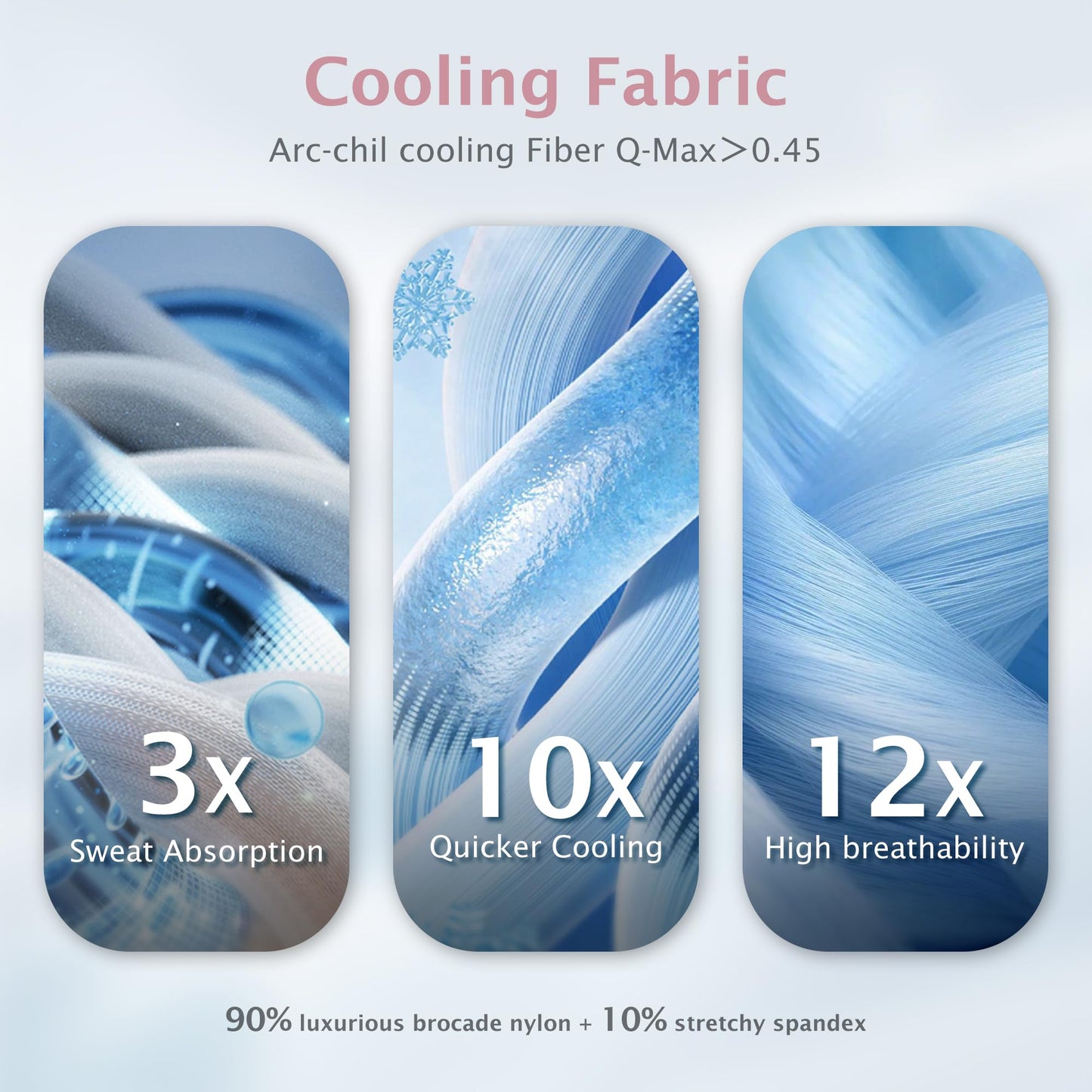 BEAUTEX Cooling Comforter Queen Size - Double Sided Cool Blanket for Hot Sleepers and Night Sweats, Q-Max>0.45, Breathable Lightweight Silky Summer Ice Blankets for All Season (Pink, 90" x 90")