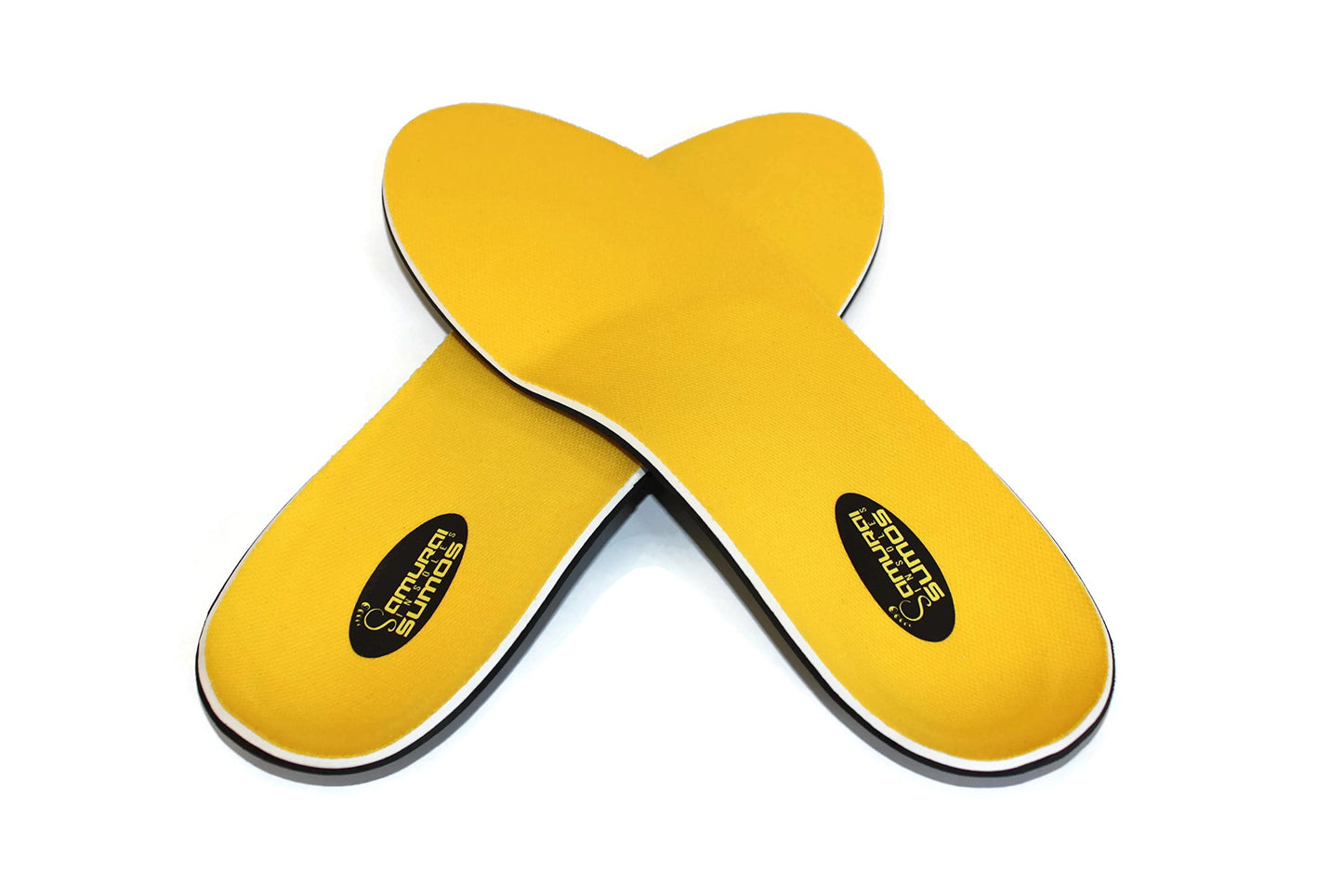 Samurai Insoles Sumos- Super-Padded Orthotics for Flat Feet- Perfect for Work Boots, Roomy Sneakers or Shoes (Mens 11-11 1/2 | Womens 13-13 1/2)