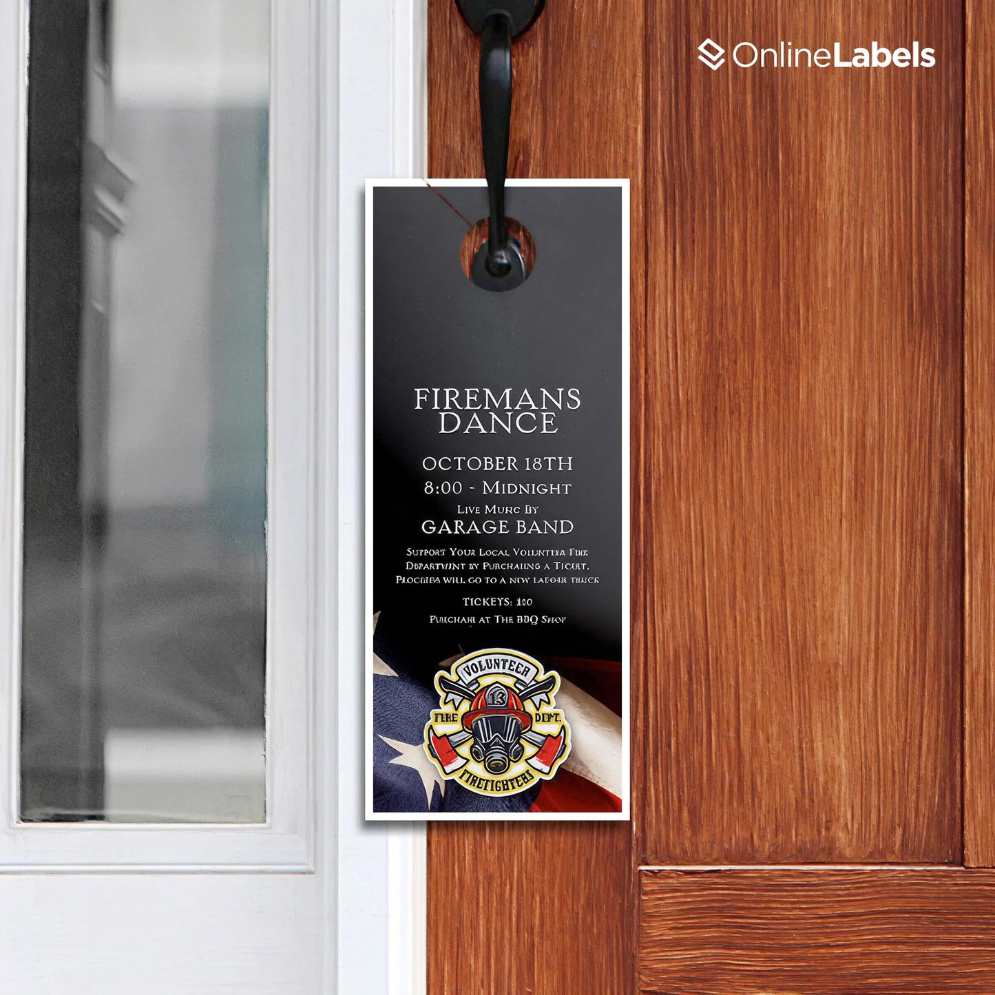 Door Hangers - 4.25 x 11 - Cardstock - Pack of 500, 250 Sheets - Inkjet/Laser Printer - Online Labels