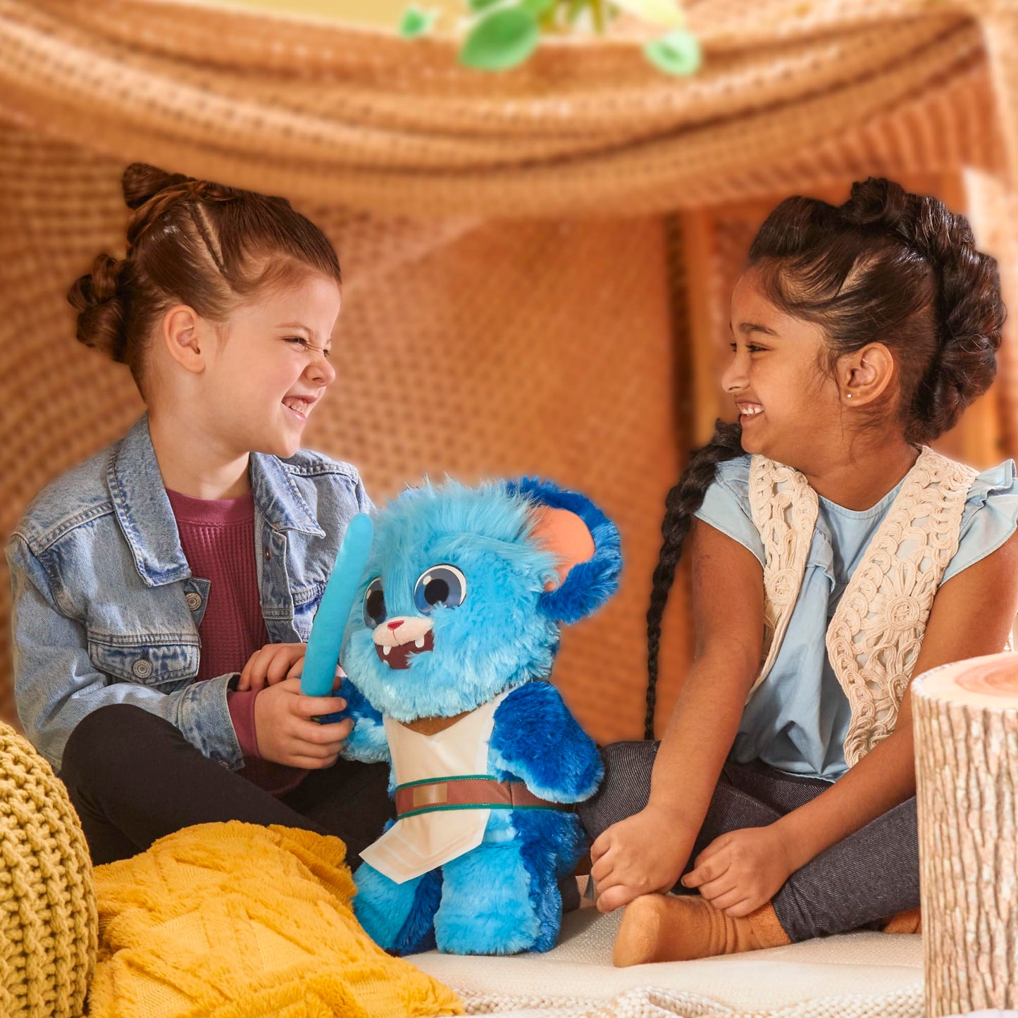 Star Wars Young Jedi Adventures Fuzzy Force Nubs, Star Wars Plush, Star Wars Toys, Preschool Toys for 3 Year Old Boys & Girls
