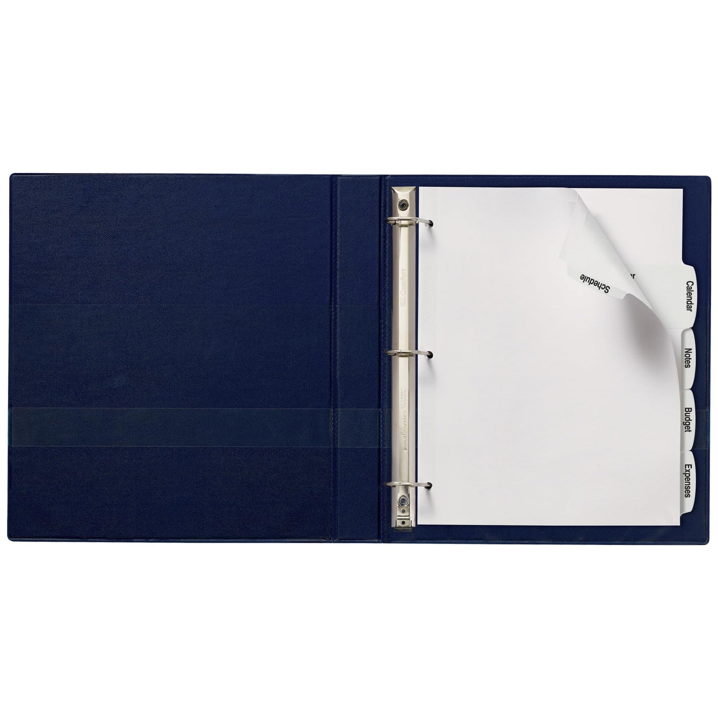 Avery Big Tab Printable Large White Label Dividers for 3 Ring Binders, 5 Tabs per Set, White, Great for Office Supplies, School Supplies, Organizing, and More (20 Sets of 14440)