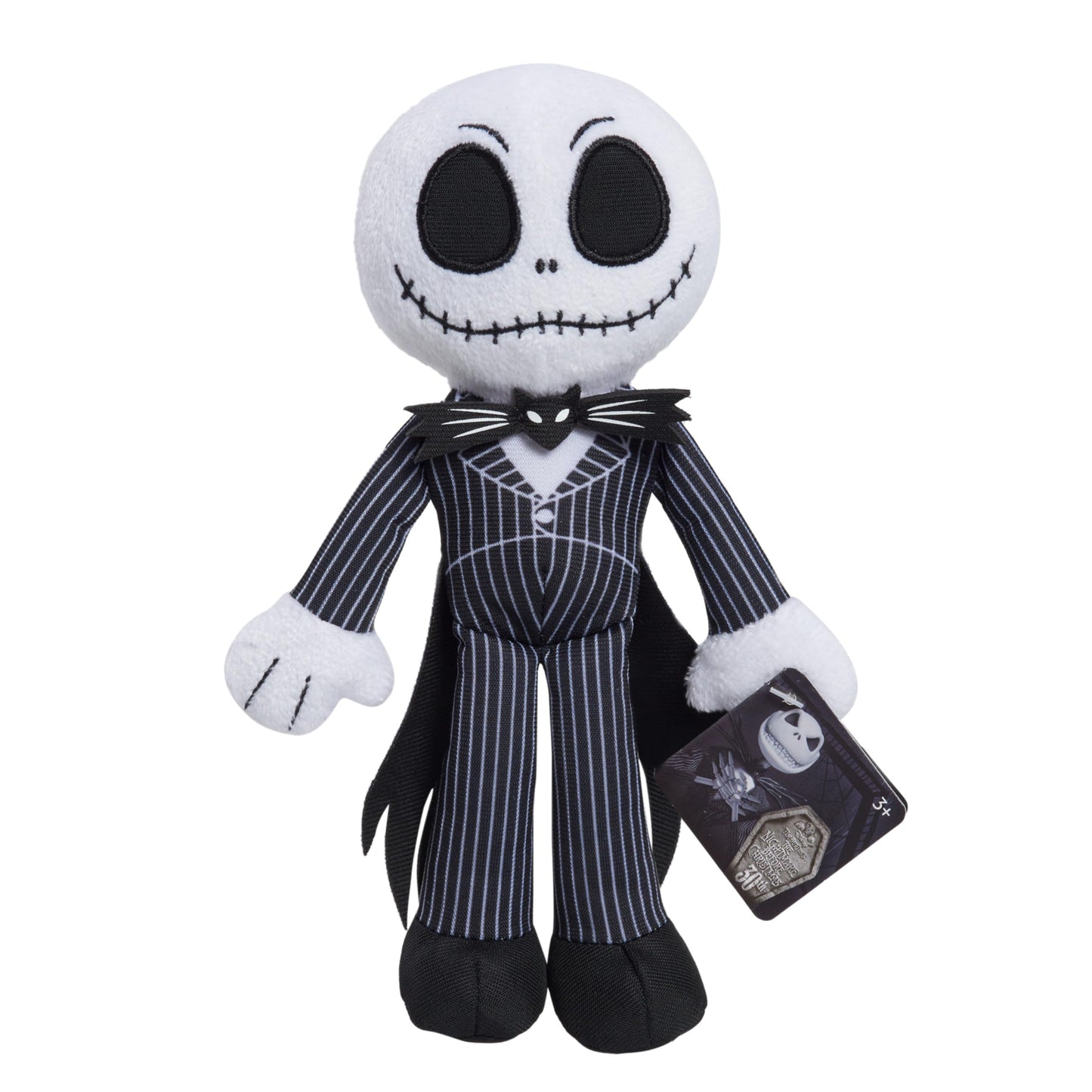 Disney Tim Burton's The Nightmare Before Christmas Small Plush 3-Pack Bundle, Plush Dolls, Officially Licensed Kids Toys for Ages 3 Up, Basket Stuffers and Small Gifts