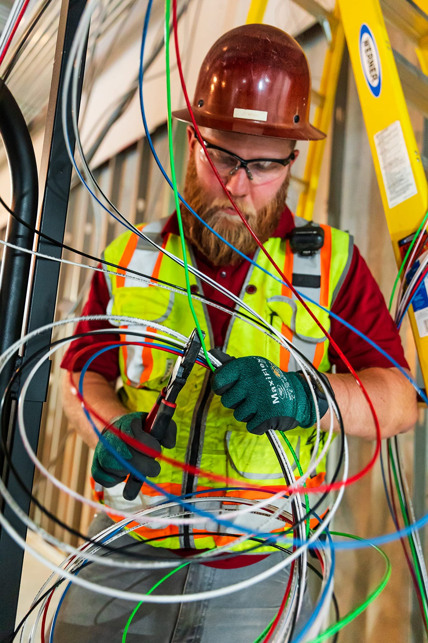 Southwire 50 ft. 8 Red Stranded CU SIMpull THHN Wire