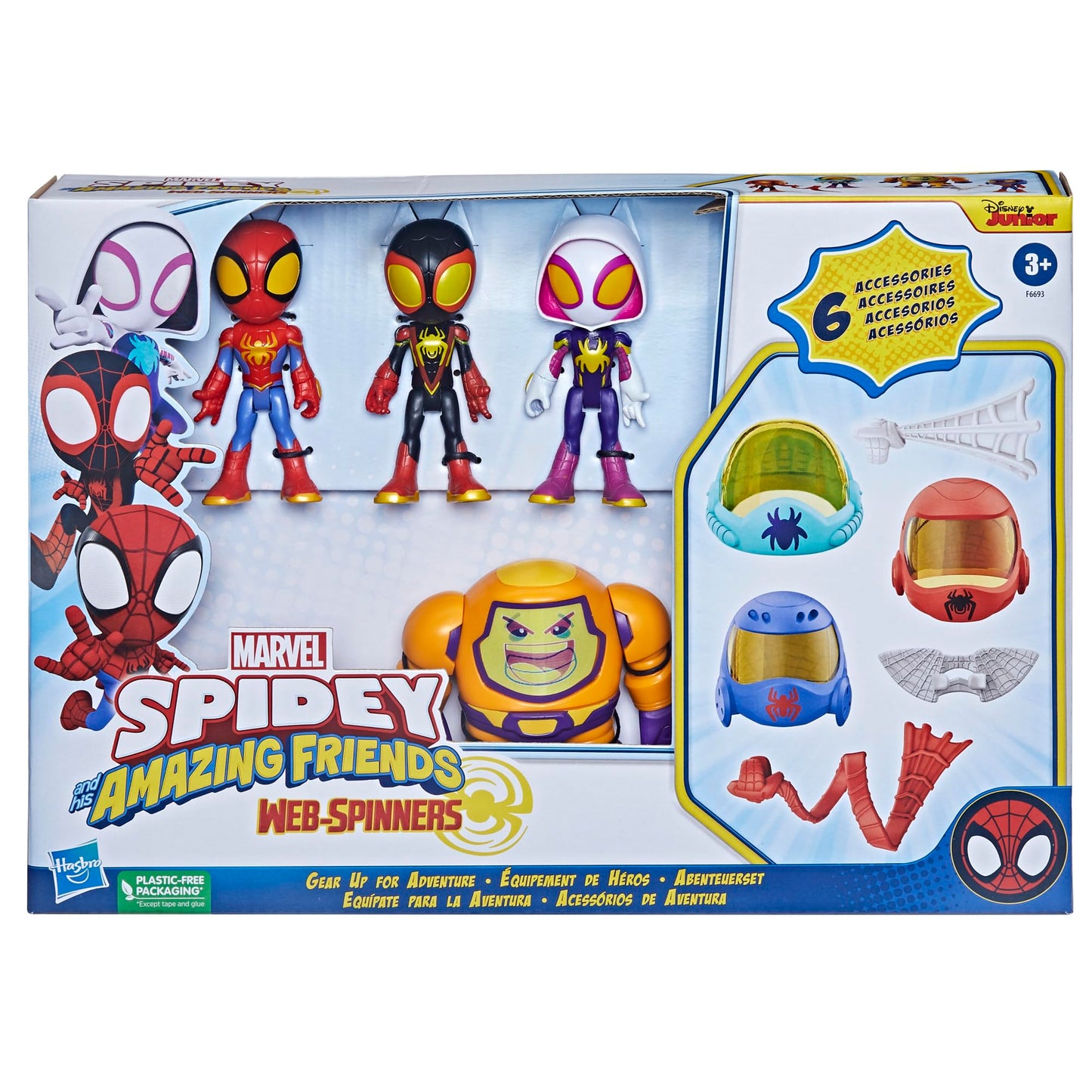 Spidey and HIS Amazing Friends SAF Gear UP for Adventure PK