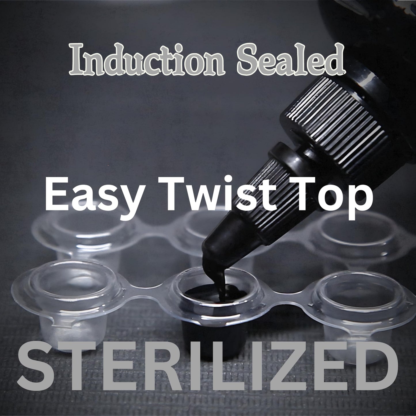 ZUPER Black Tattoo Ink by INTENZE 12 oz Sterilized with Certification and 100% Vegan. Original and Direct from Manufacturer