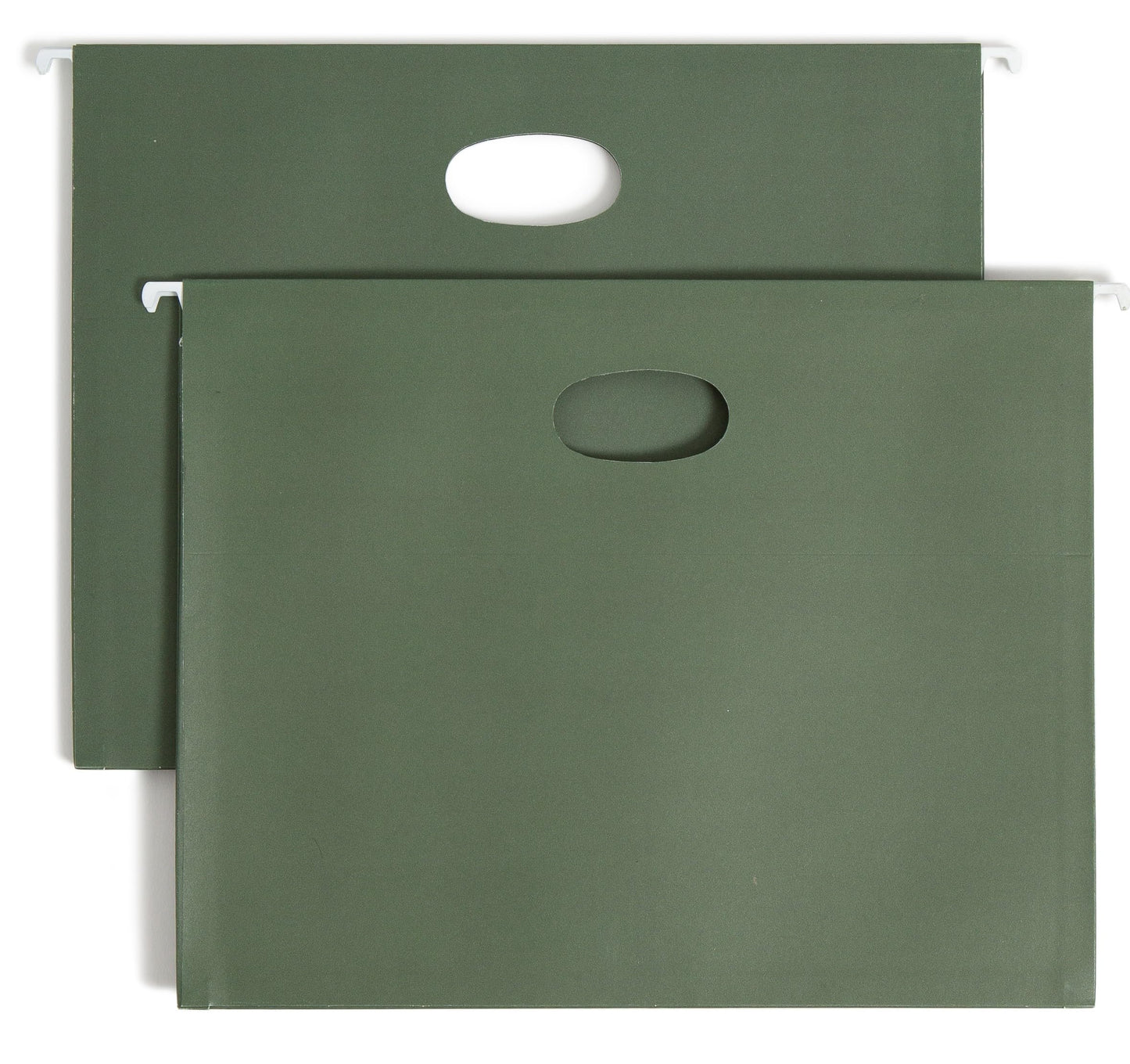 Smead Hanging File Pocket with Full-Height Gusset, 3-1/2" Expansion, Letter Size, Standard Green, 10 per Box (64220)