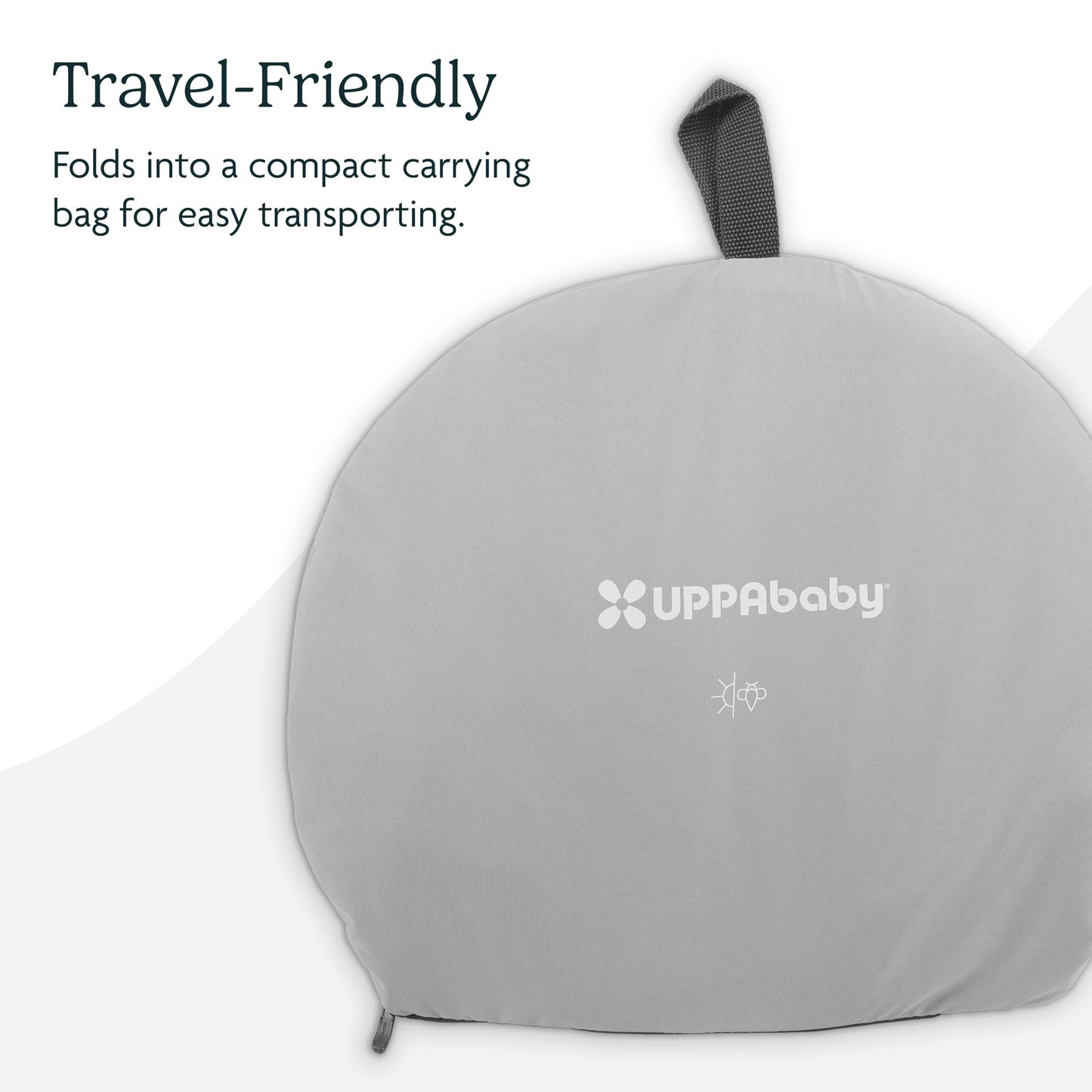 UPPAbaby Remi Canopy - Sun + Bug Protection - Ventilated Cover for Indoor or Outdoor Use - Folds Compactly for Travel