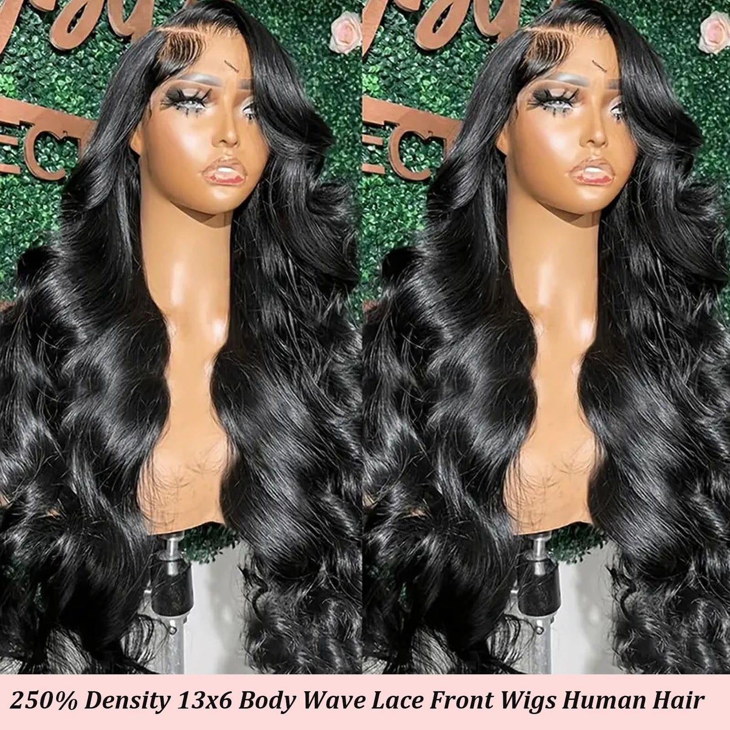 13x6 HD Lace Front Wigs Human Hair Body Wave Lace Front Wigs Human Hair 250 Density HD Lace Front Wigs Human Hair Wigs for Women 13x6 Lace Front Wigs Human Hair Pre Plucked Body Wave Wig 26 inch