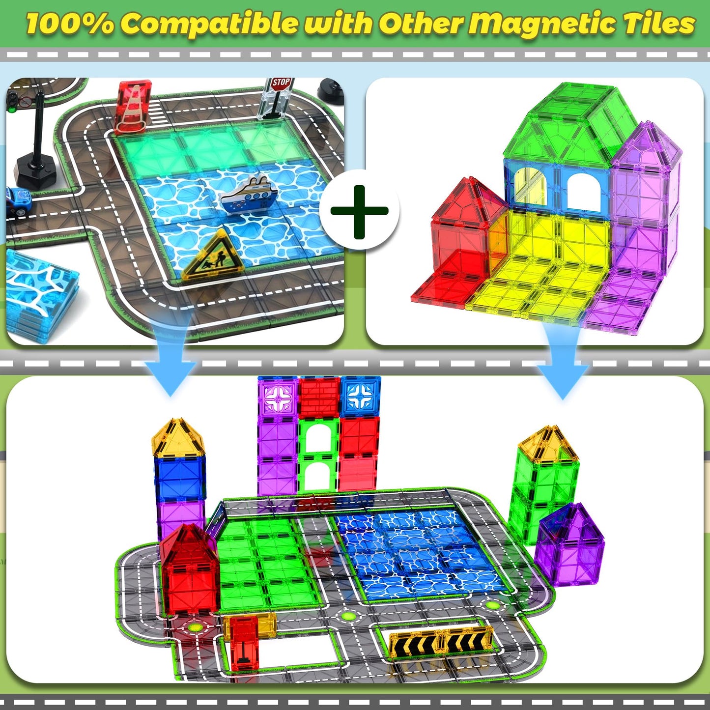 Teekdeer TE008 Magnetic Tiles