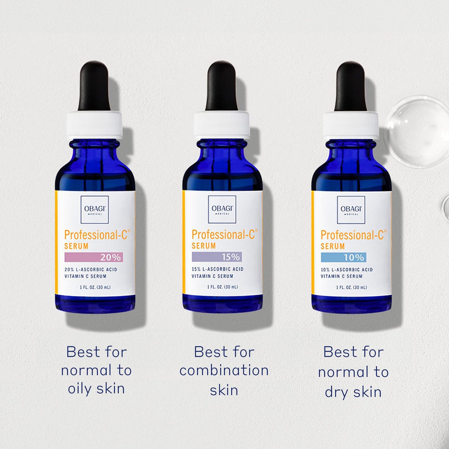 Obagi Professional-C 20% Vitamin C Serum – Helps Brighten Skin Tone and Minimize the Appearance of Fine Lines & Wrinkles – 0.42 oz