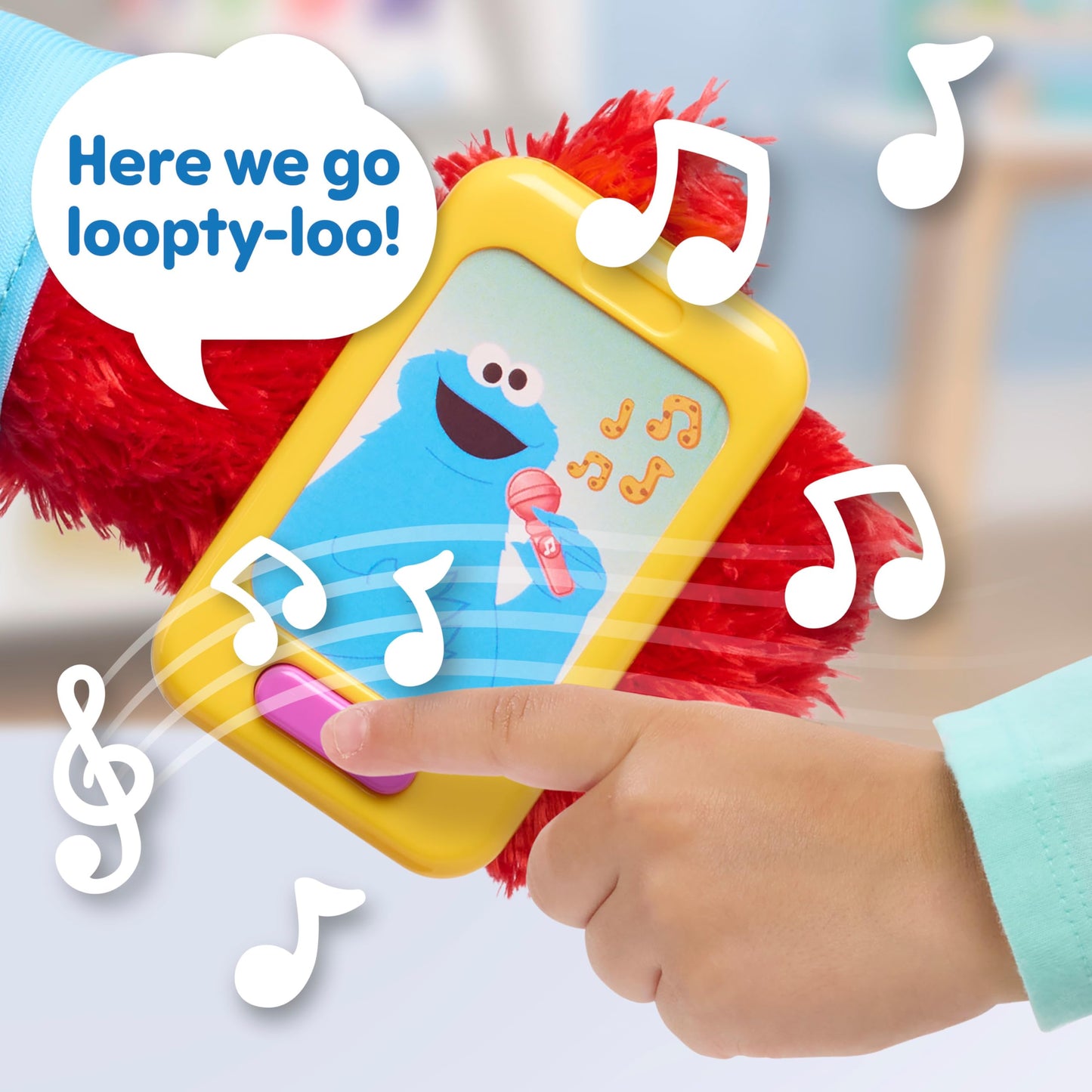 Sesame Street Learning Elmo Plush, Officially Licensed Kids Toys for Ages 18 Month, Gifts and Presents