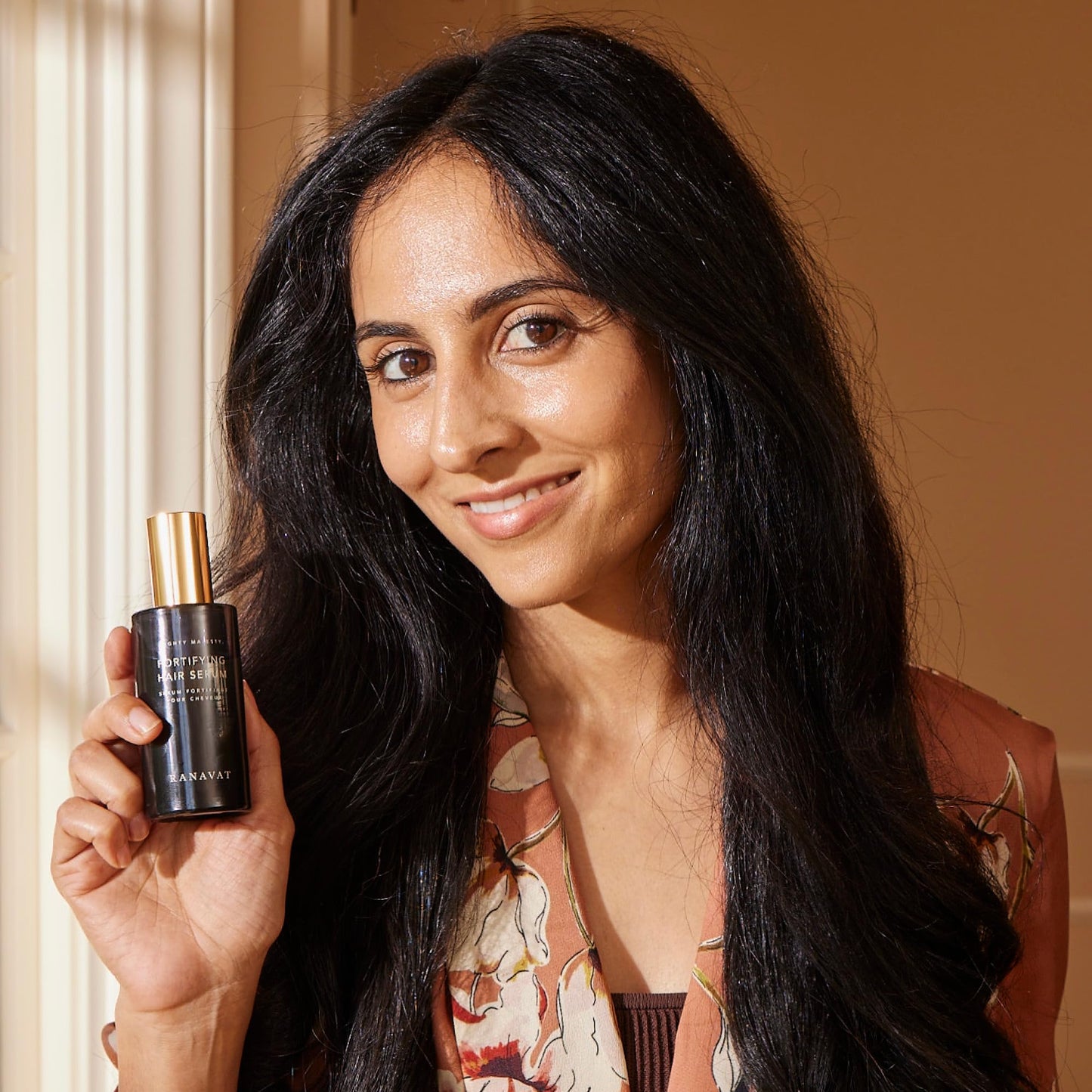 RANAVAT BOTANICS RANAVAT Mighty Majesty - Fortifying Hair Serum - Hair Oil Serum for Scalp Hydration, Frizz Control, & Hair Shine - With Jasmine and Amla Extract (1.7 oz)