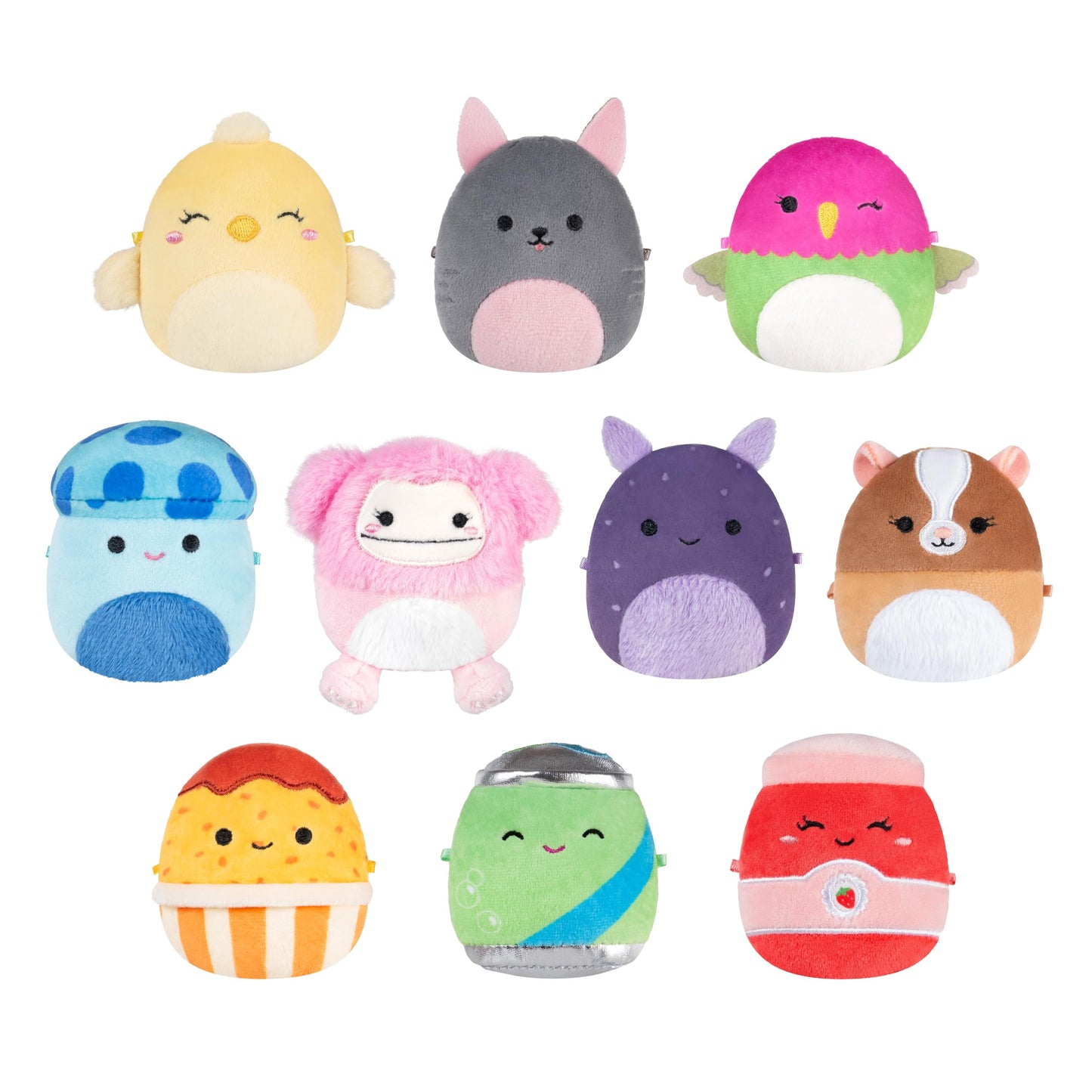 Squishmallows - Micromallows - 10 Pack - 2.5" - Style 1