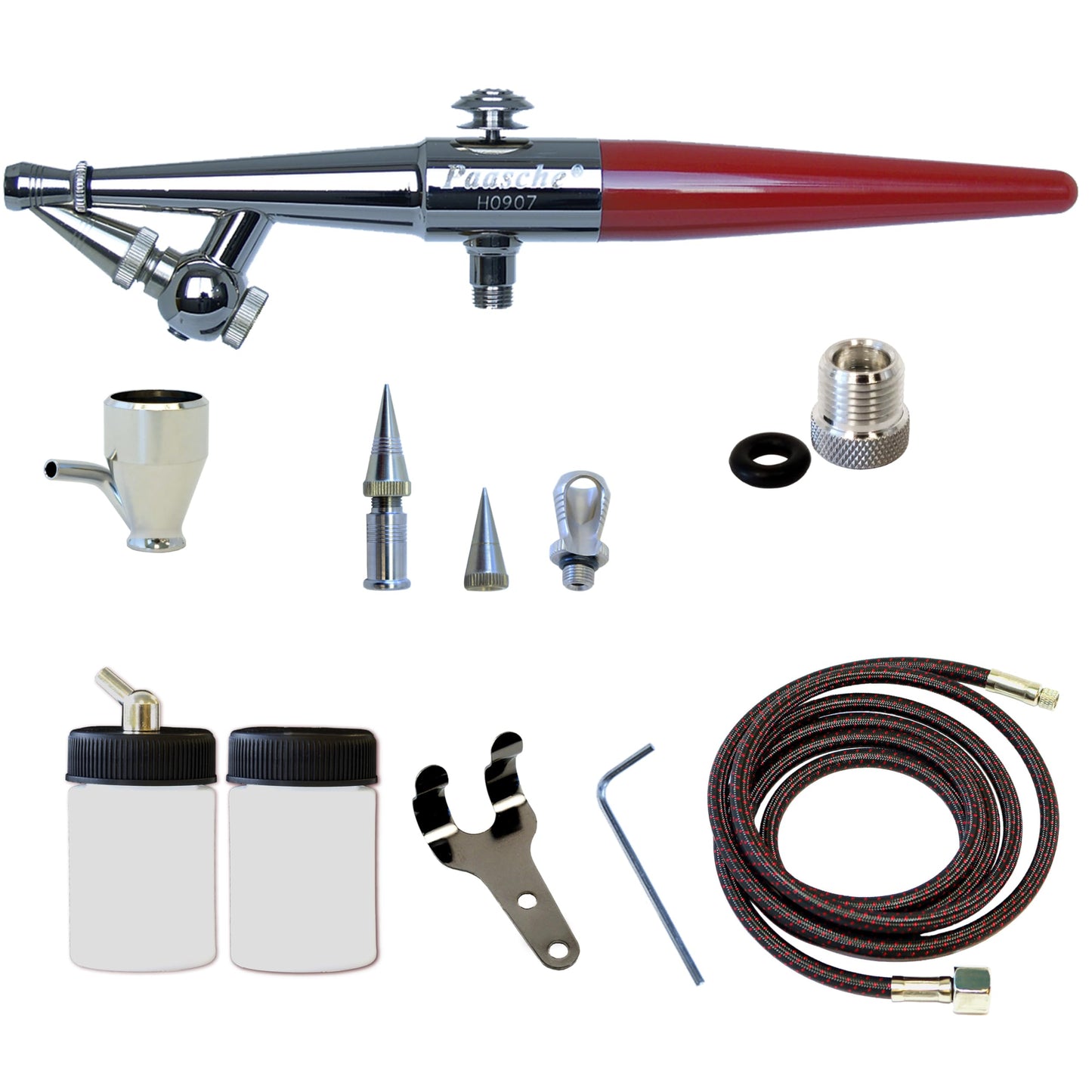 Paasche H-3AS Airbrush Sets,Silver