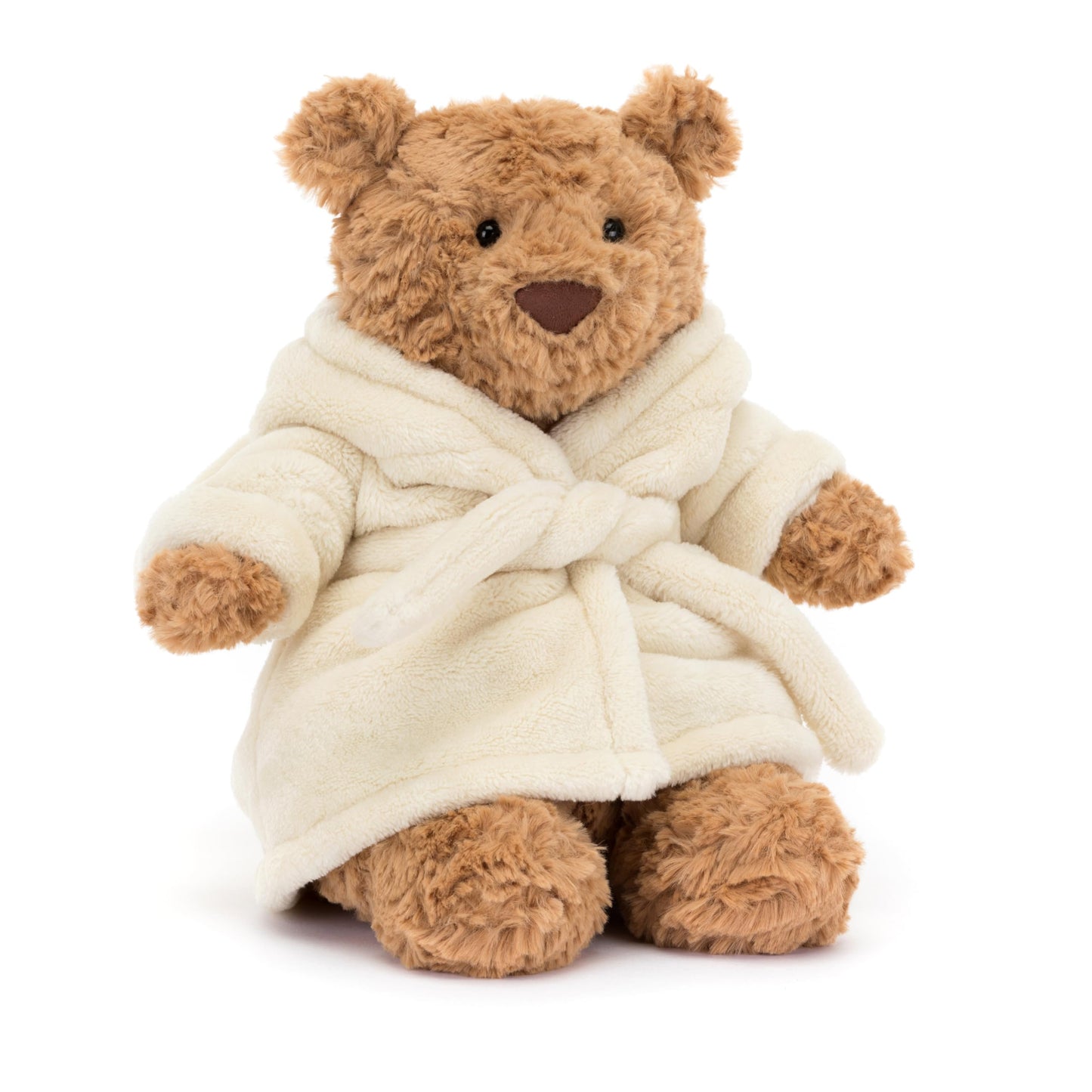 Jellycat Bartholomew Bear with Bathrobe Stuffed Animal Plush