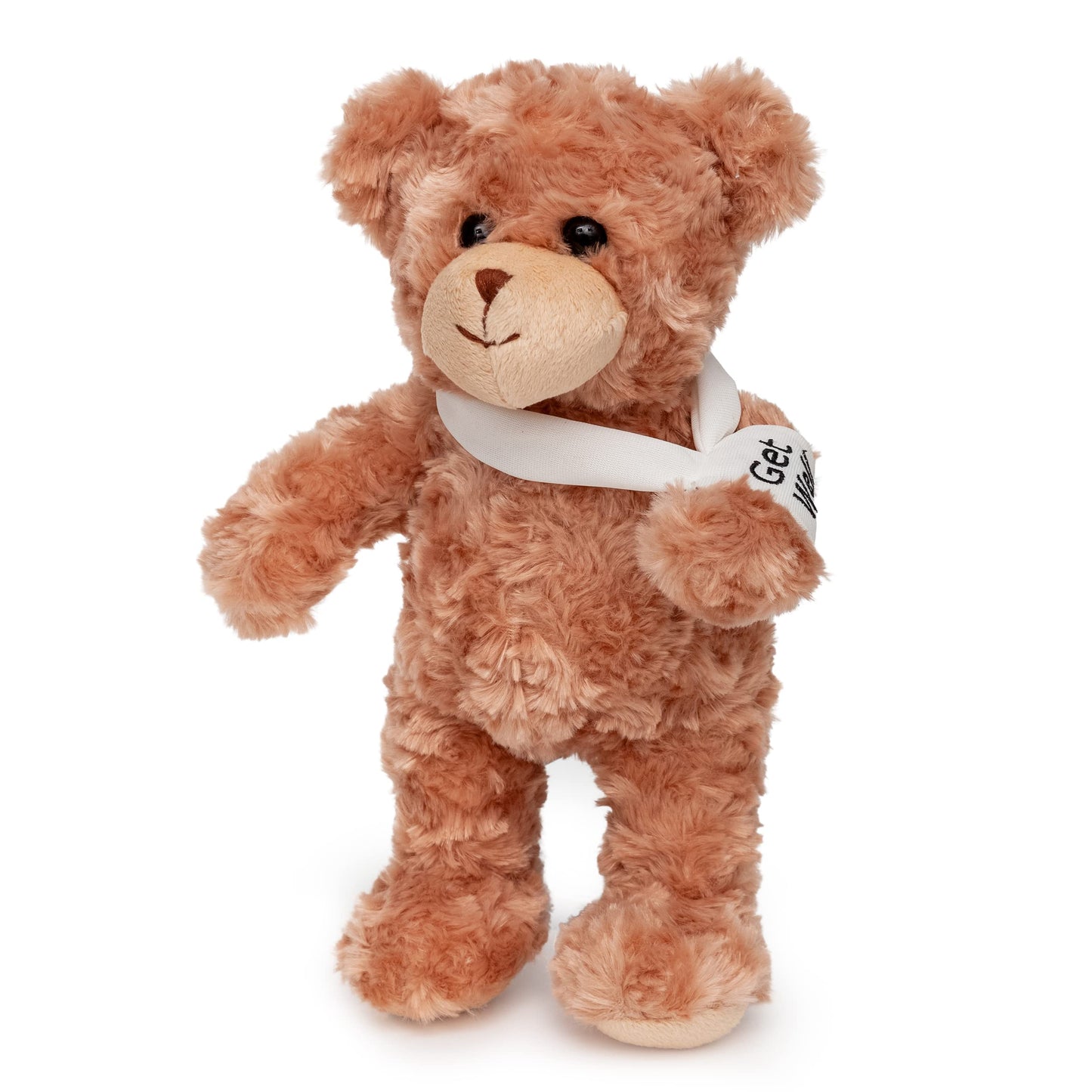 Jolitee Broken Arm Bear Gifts for Kids Teddy Broken Arm Bear Get Well Stuffed Animal Teddy Bear Gifts for Kids with Broken Arm Adult for Left or Right Arm Cast Sling 10.5 inches
