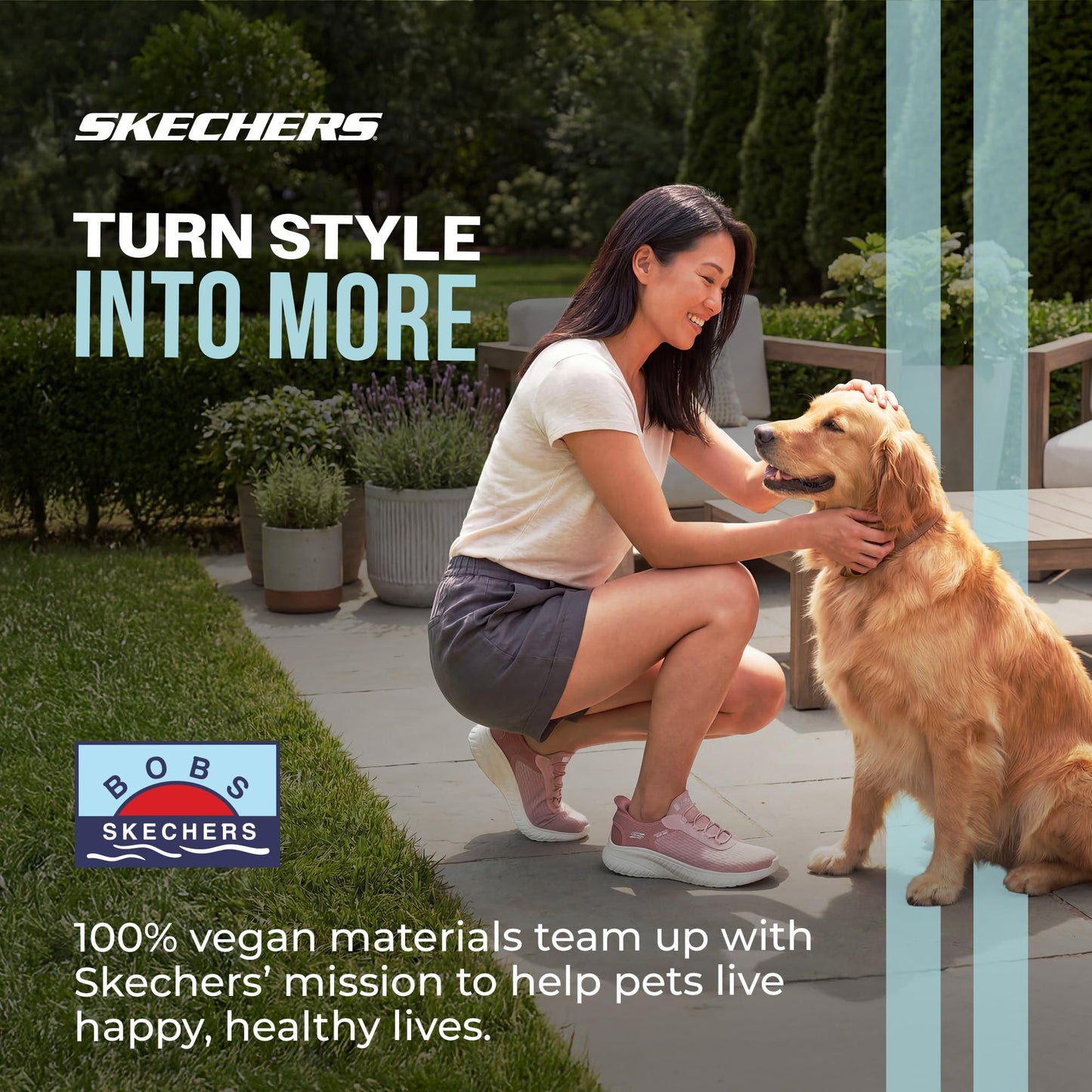 Skechers Women's Hands Free Slip-ins Bobs Squad Chaos - in Color, Blush, 8.5